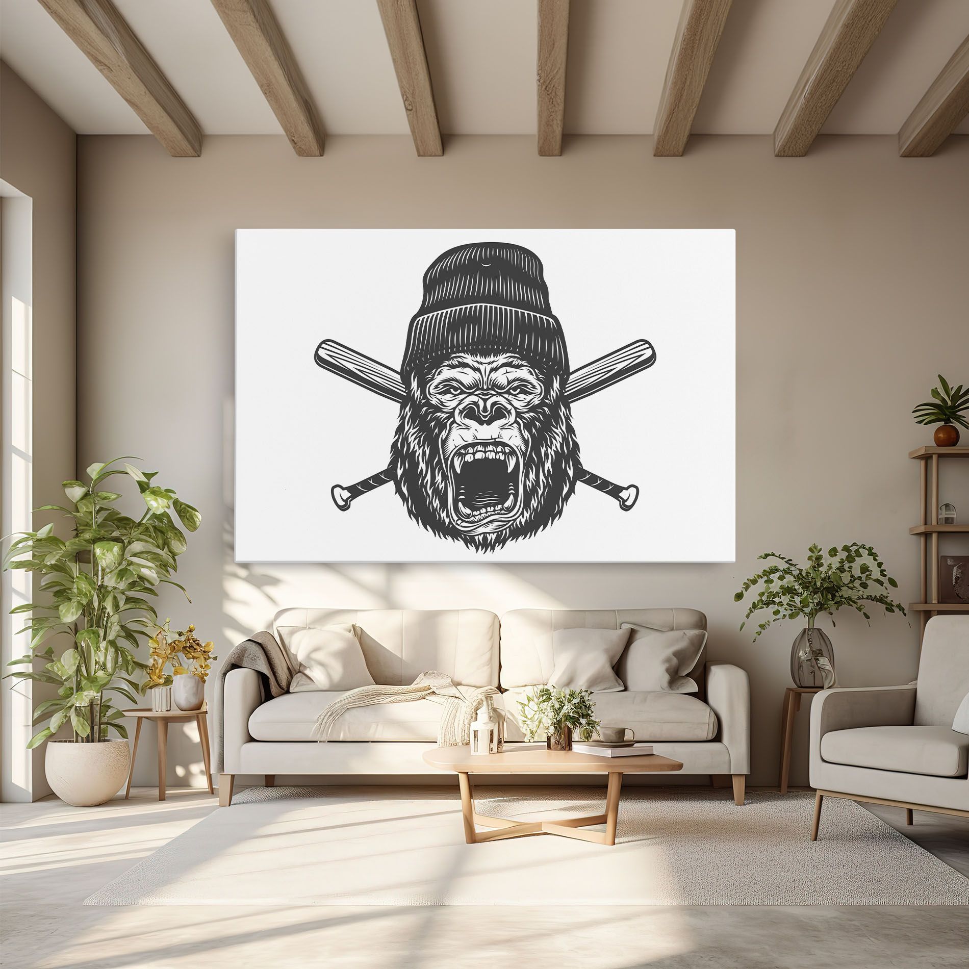 Baseball Gorilla mockup 6
