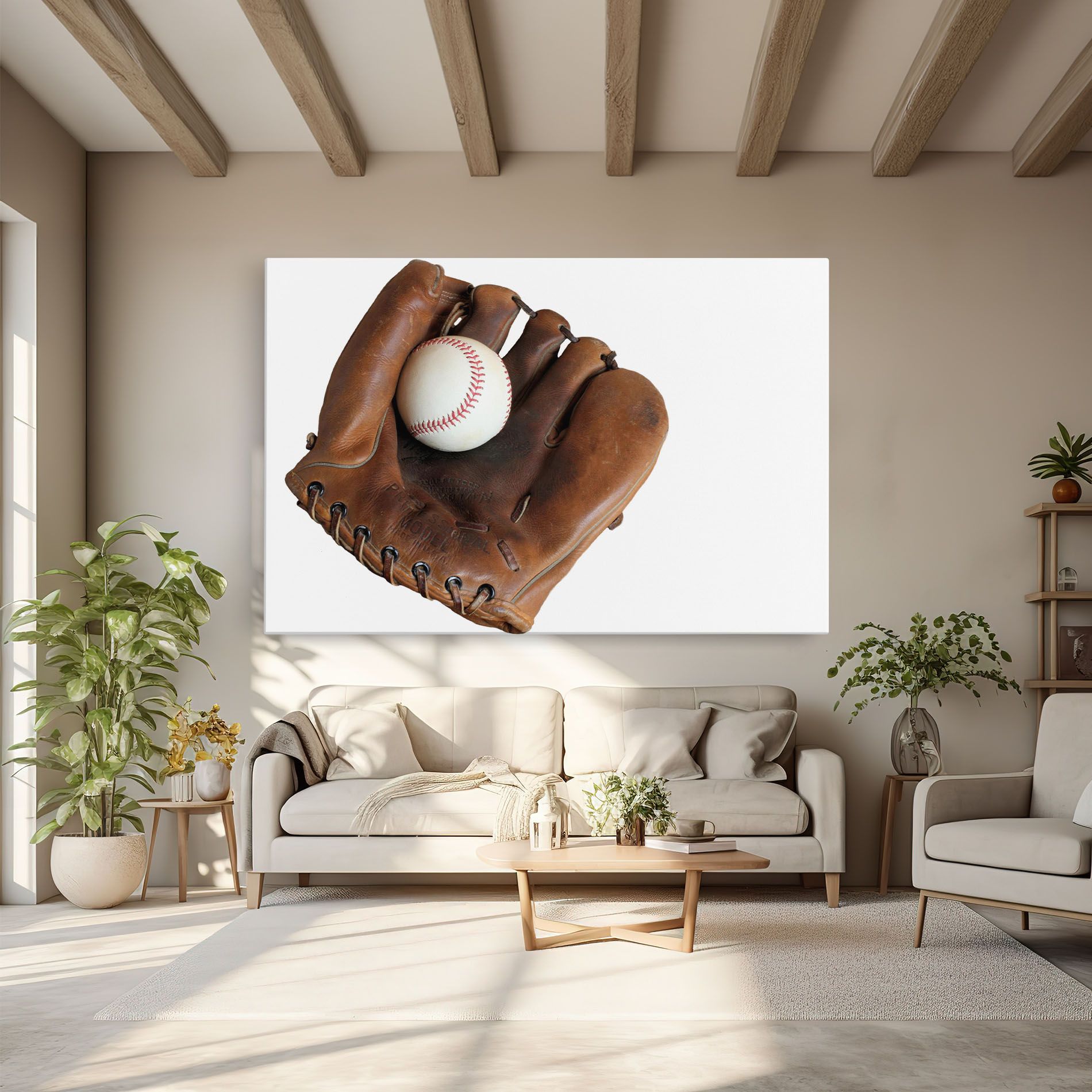 Holding Baseball Ball mockup 6