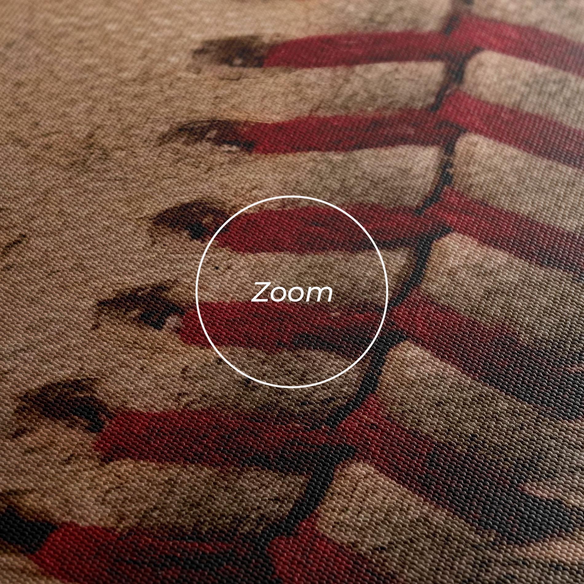 Tablou Canvas Baseball Ball Close Up mockup 3