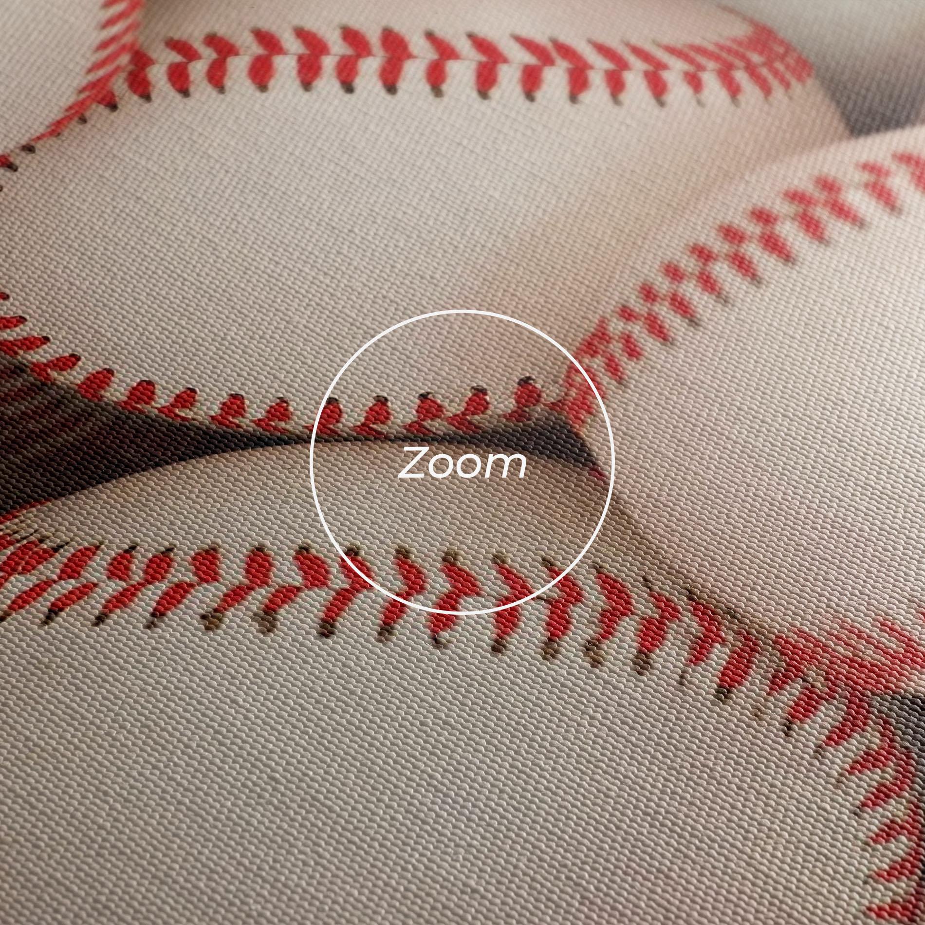 Tablou Canvas Baseball Balls Stack mockup 3