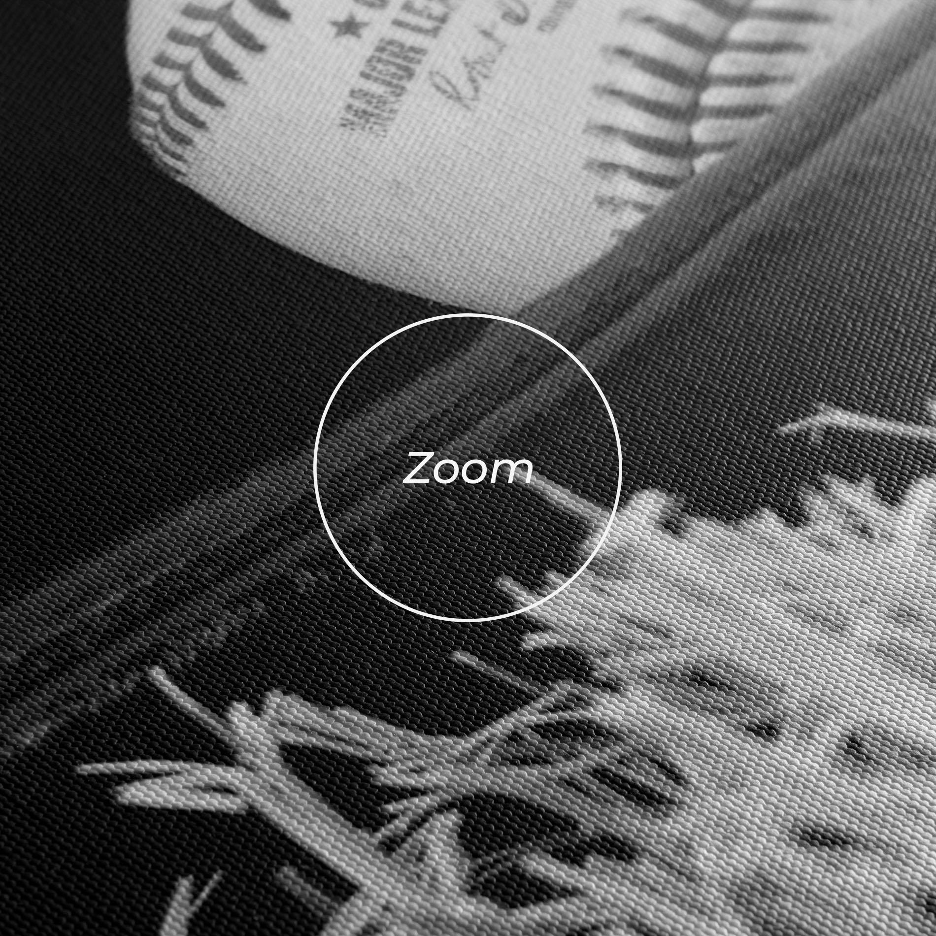 Tablou Canvas Black Baseball Glove mockup 3