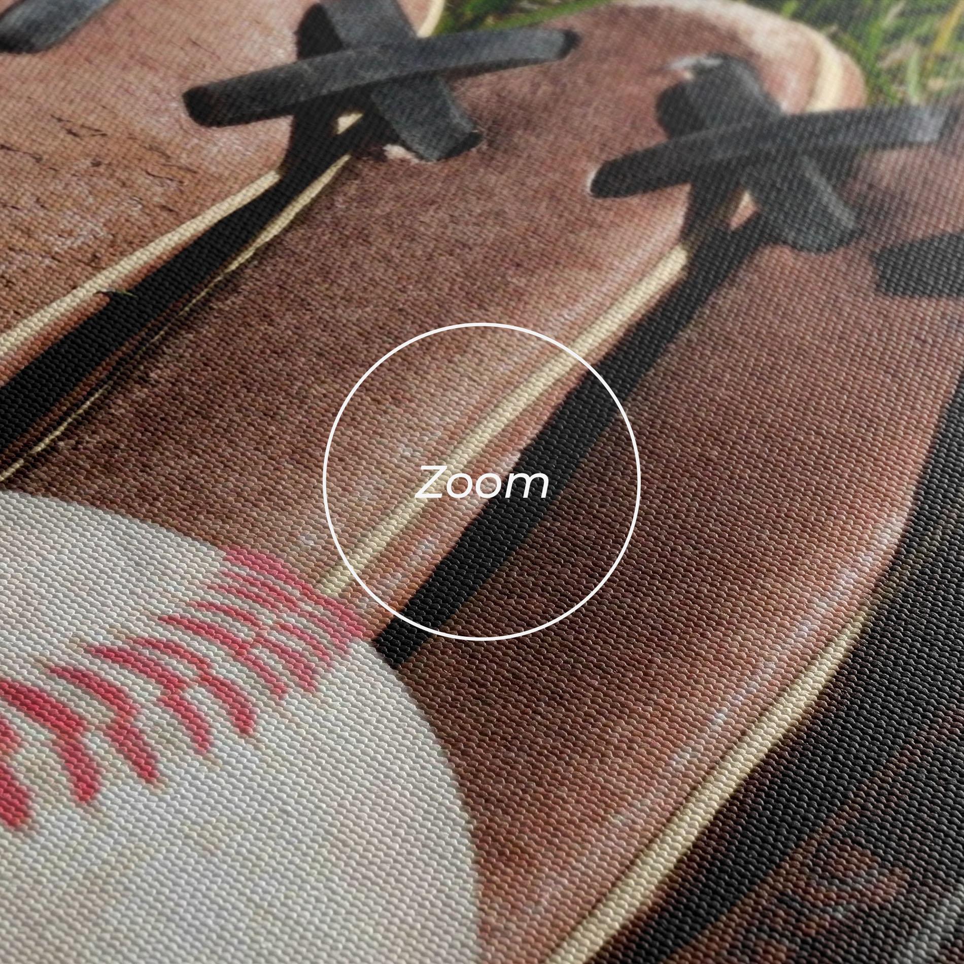 Tablou Canvas Brown Baseball Glove mockup 3