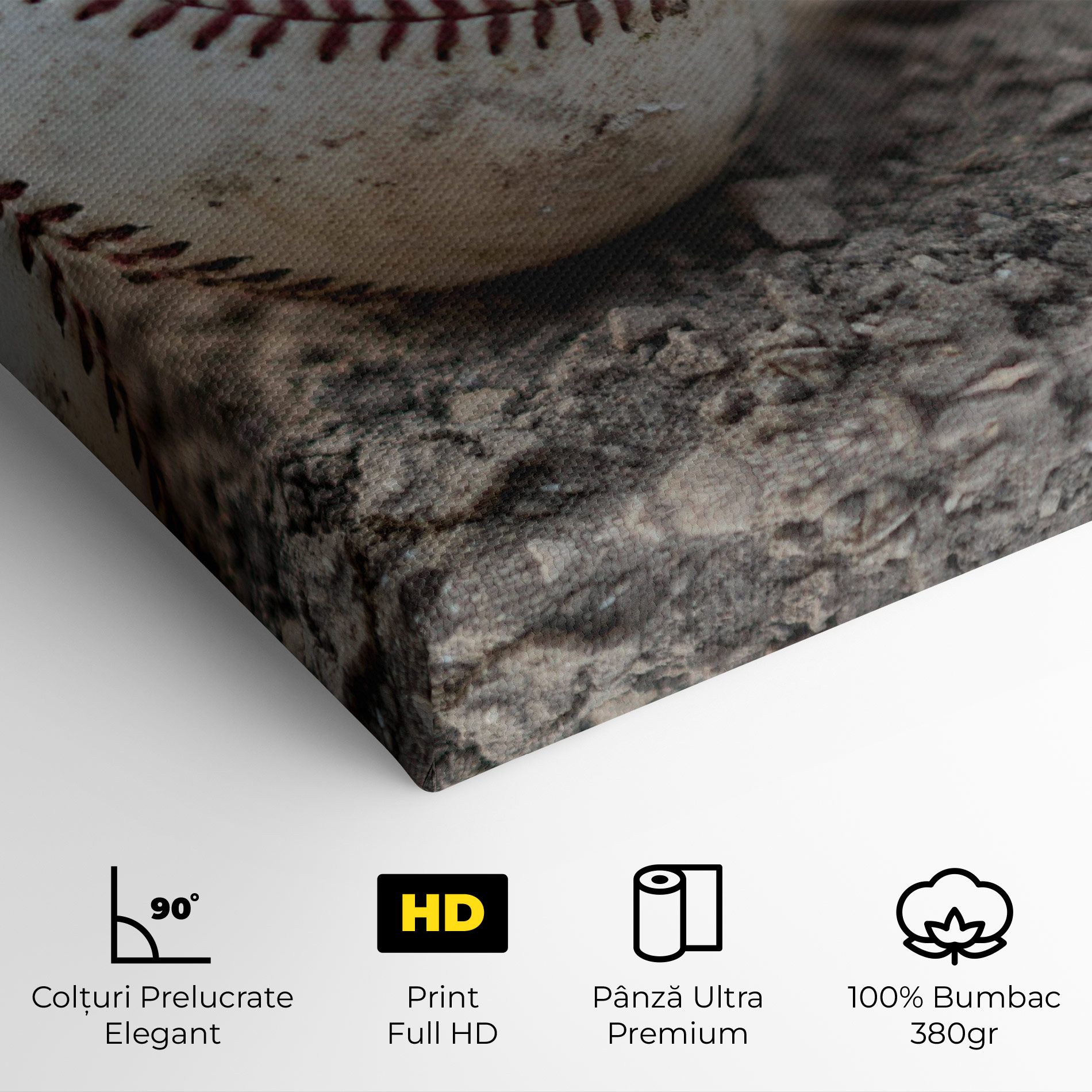 Dusty Baseball Ball mockup 4