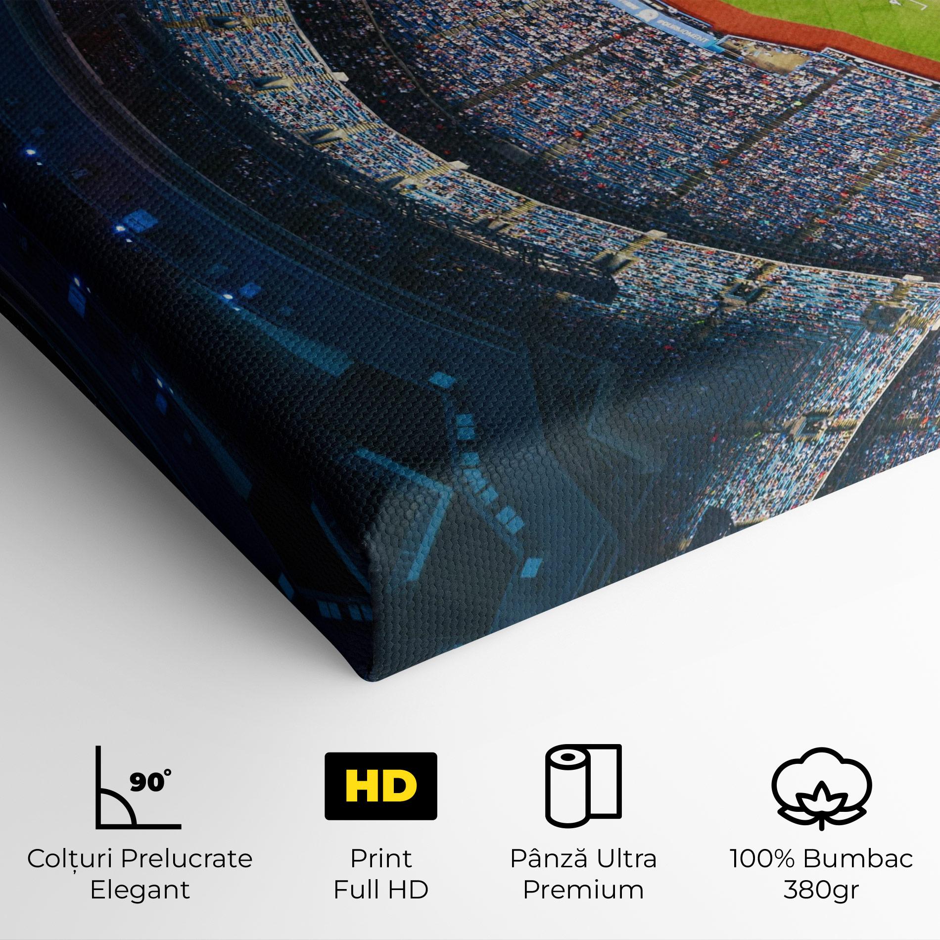 Tablou Canvas Green Baseball Field mockup 4