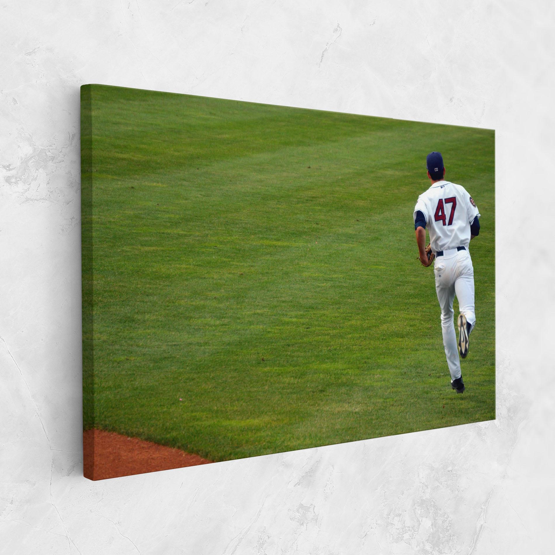 Tablou Canvas Baseball Player mockup 1