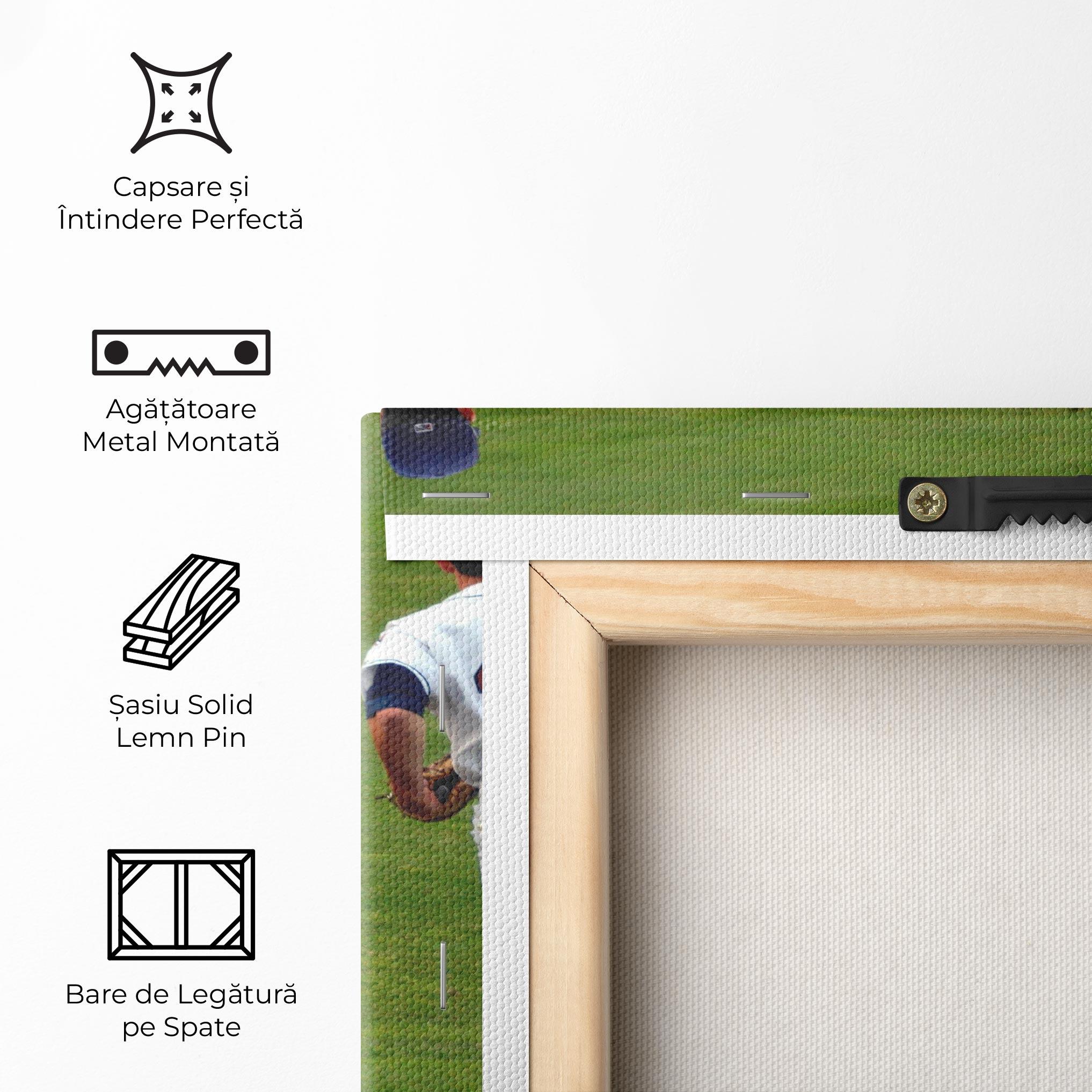 Tablou Canvas Baseball Player mockup 5