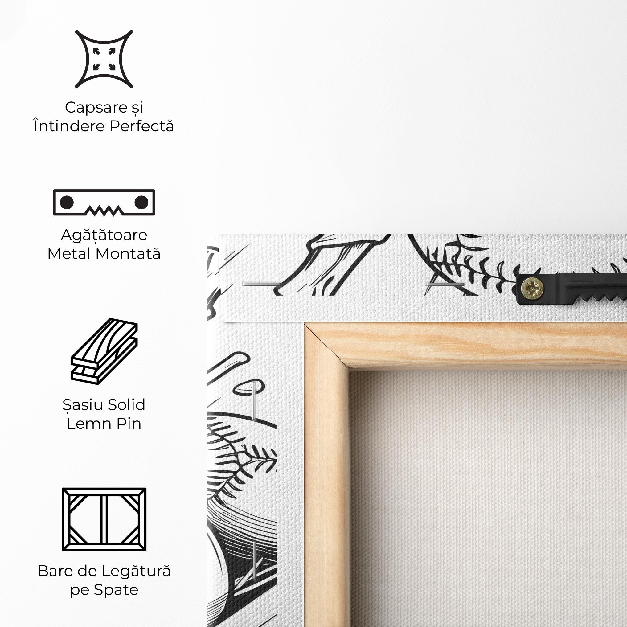 Tablou Canvas Big Baseball Ball mockup 5