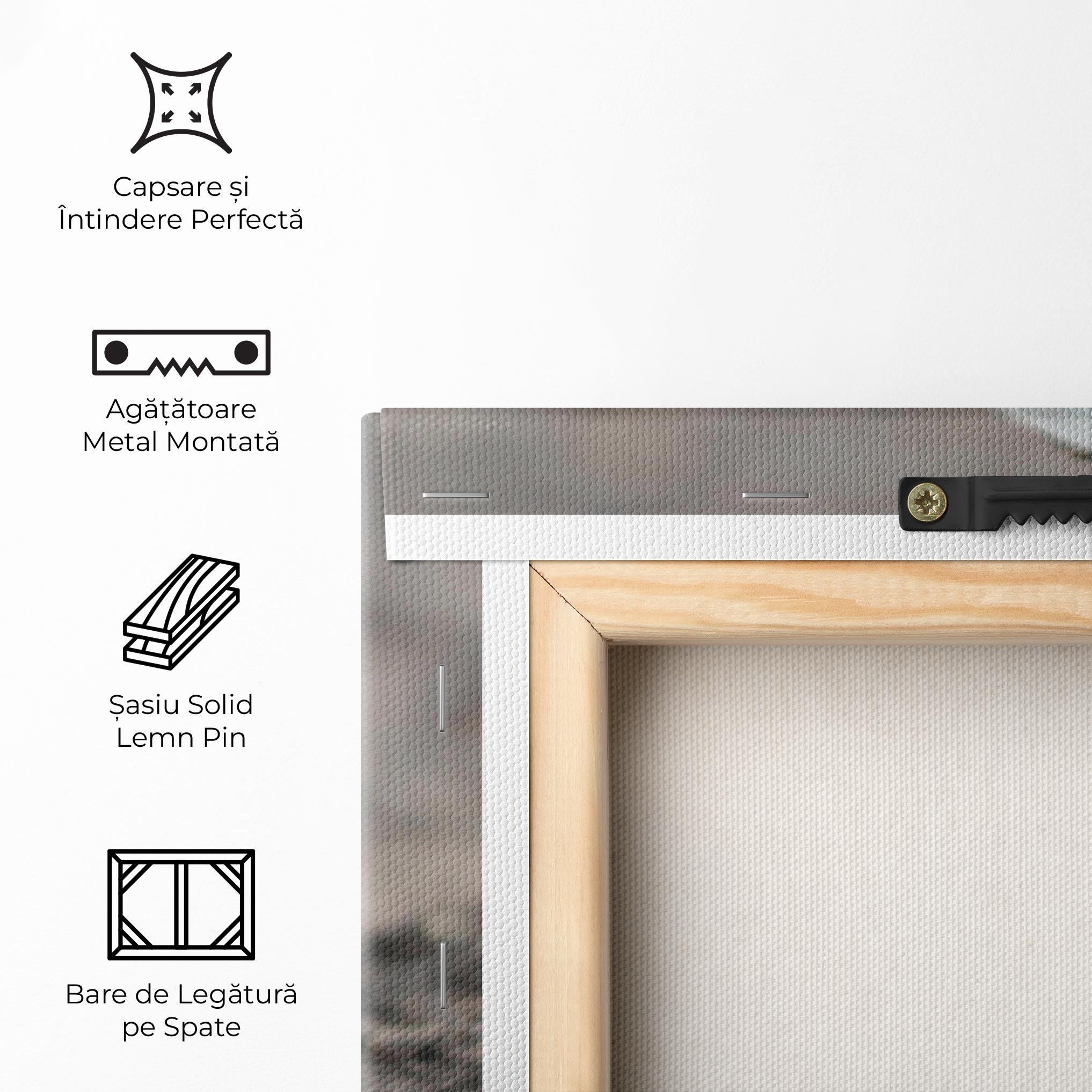 Tablou Canvas Dusty Baseball Ball mockup 5