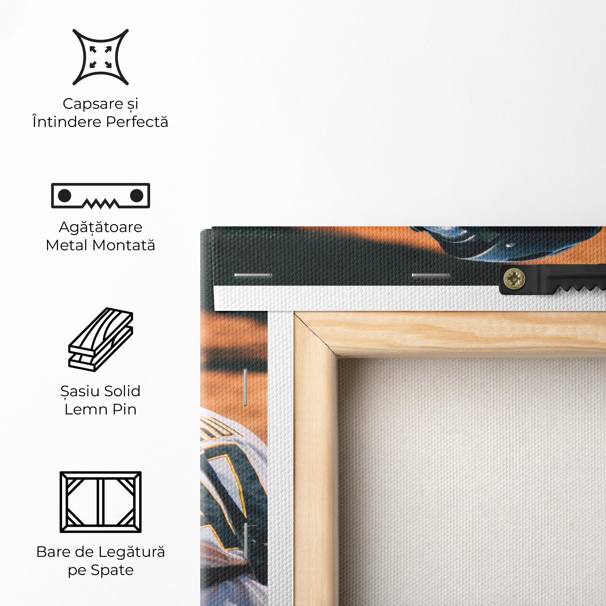 Tablou Canvas Number 47 Baseball mockup 5