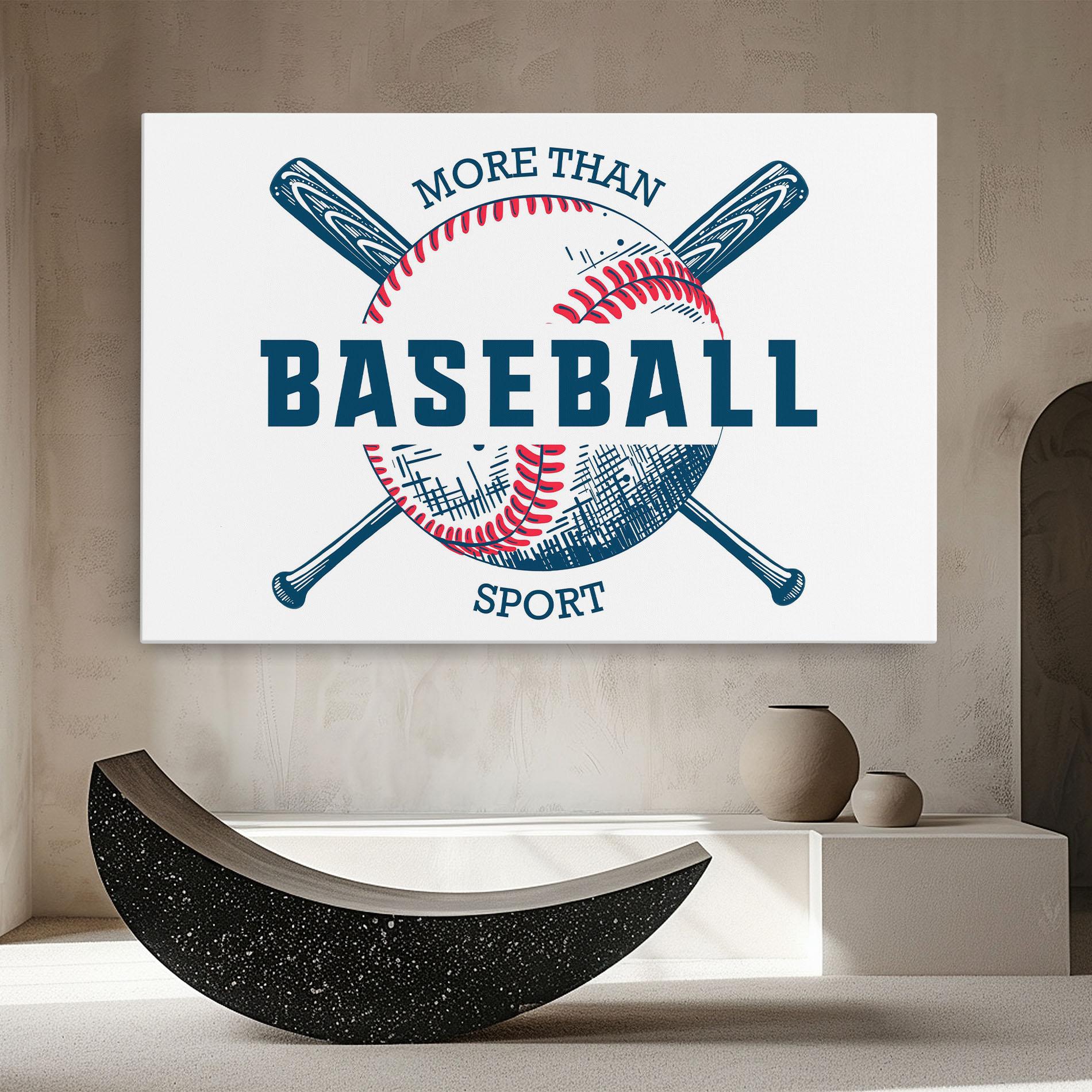 Tablou Canvas Baseball Sport mockup 8