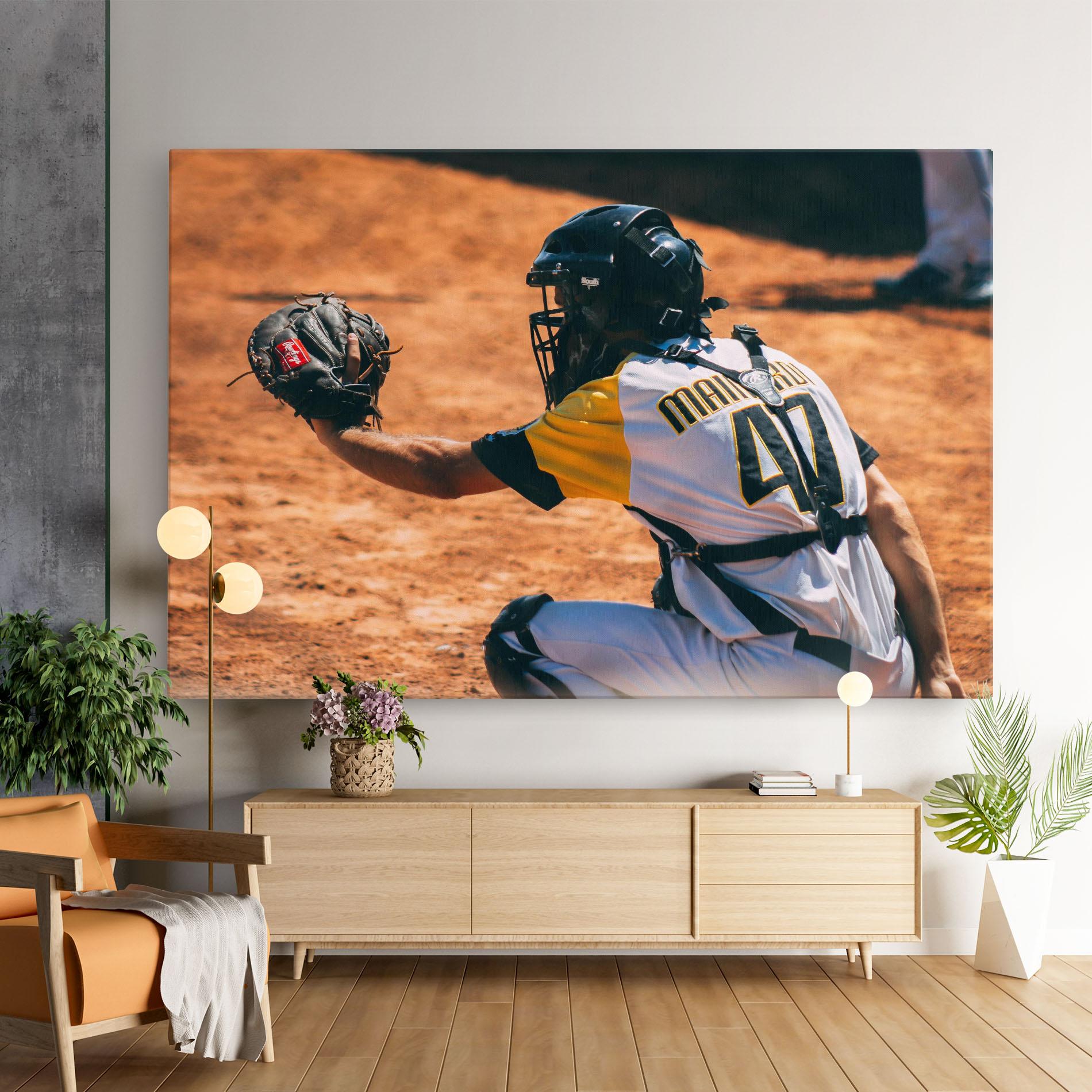 Tablou Canvas Number 47 Baseball mockup 9