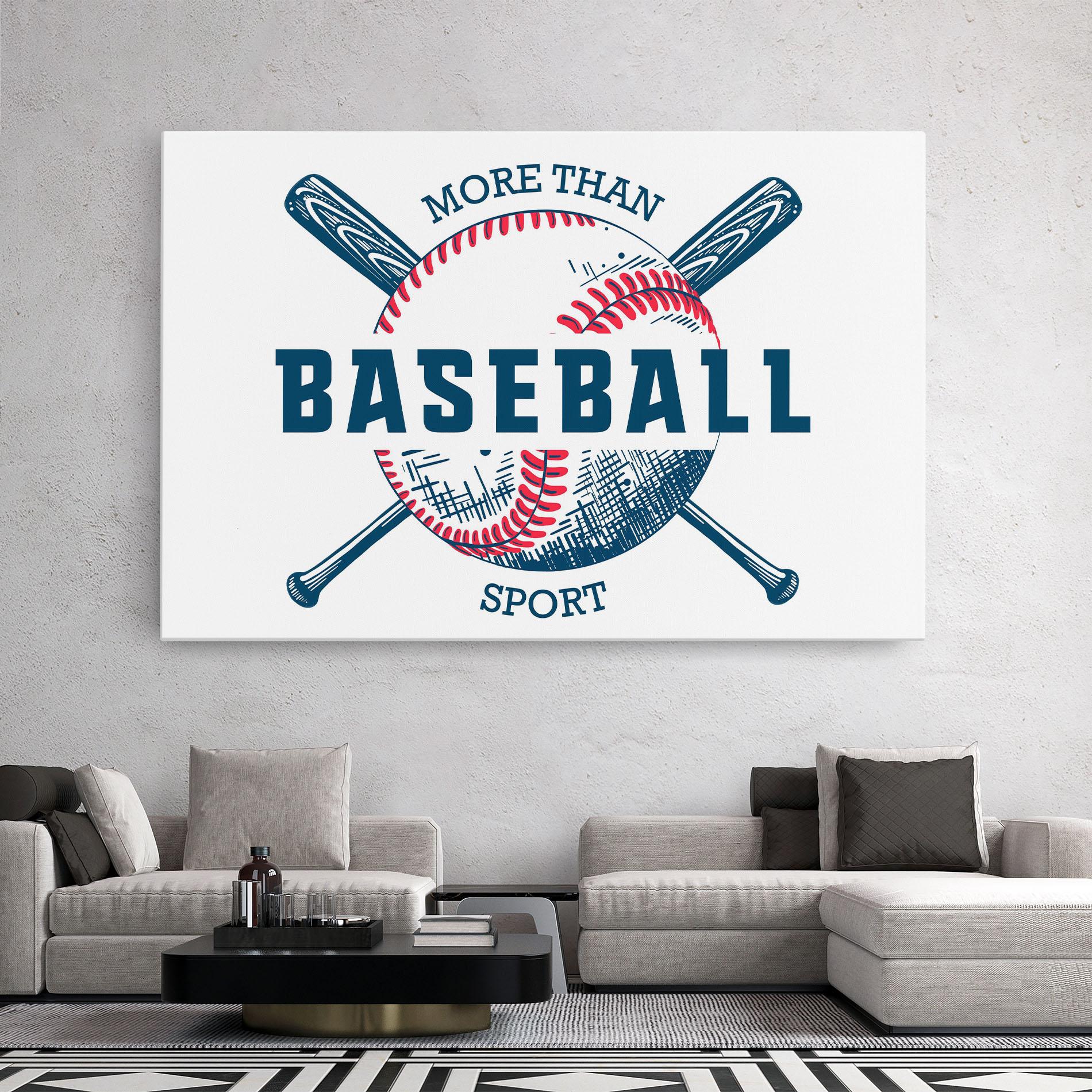 Tablou Canvas Baseball Sport mockup 2