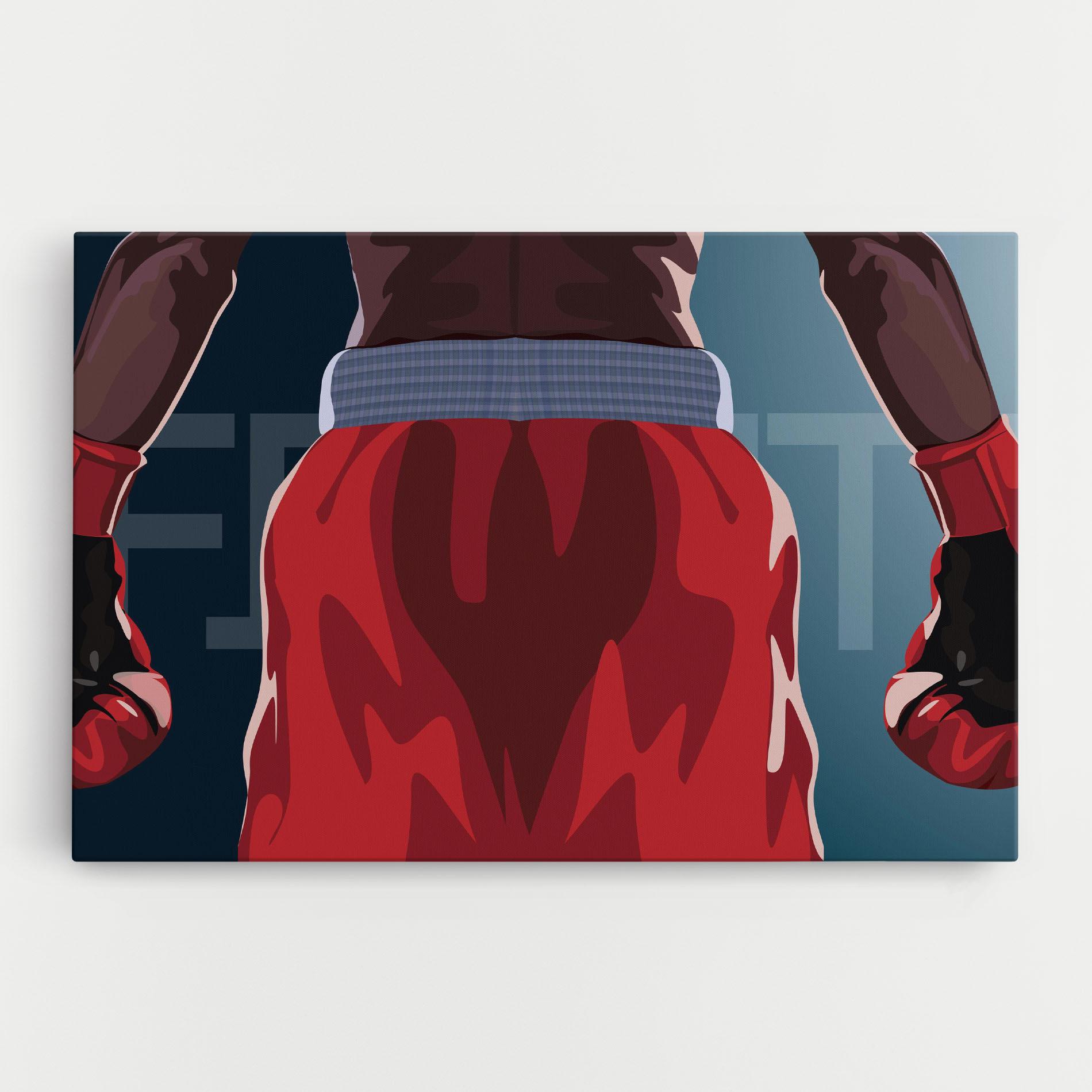 Tablou Canvas Fight Box mockup 0