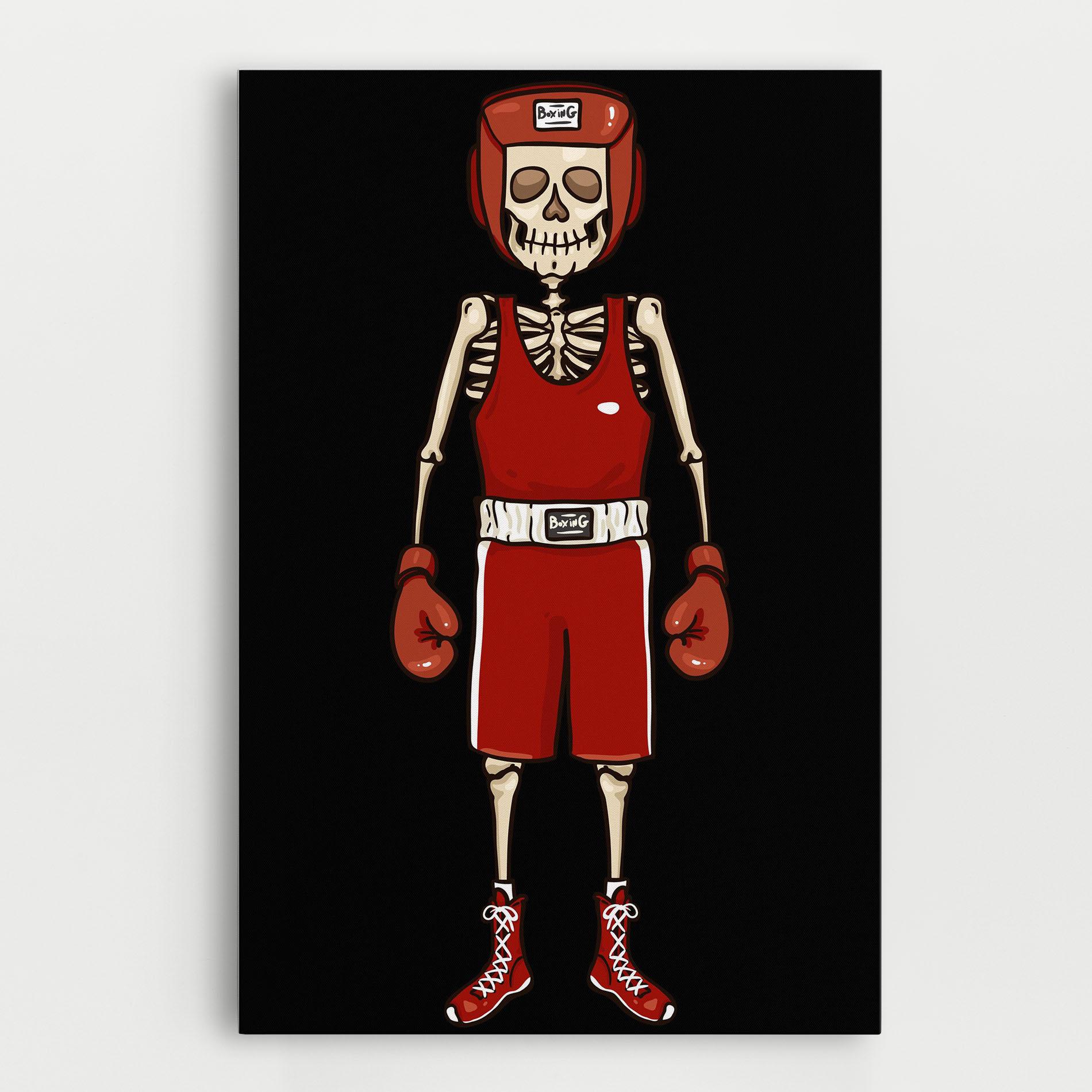 Tablou Canvas Bones Box mockup 0