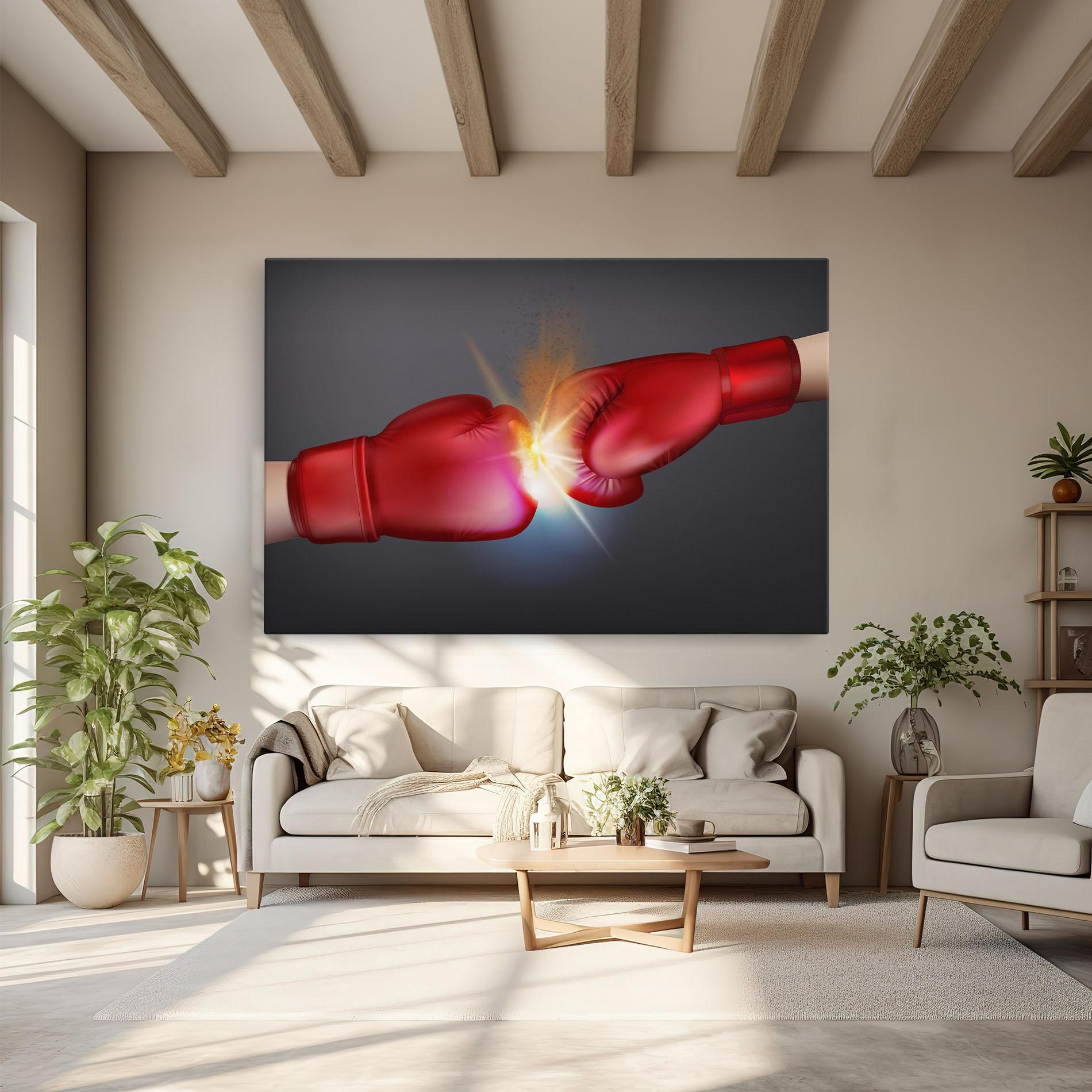 Tablou Canvas Box Explosion mockup 6