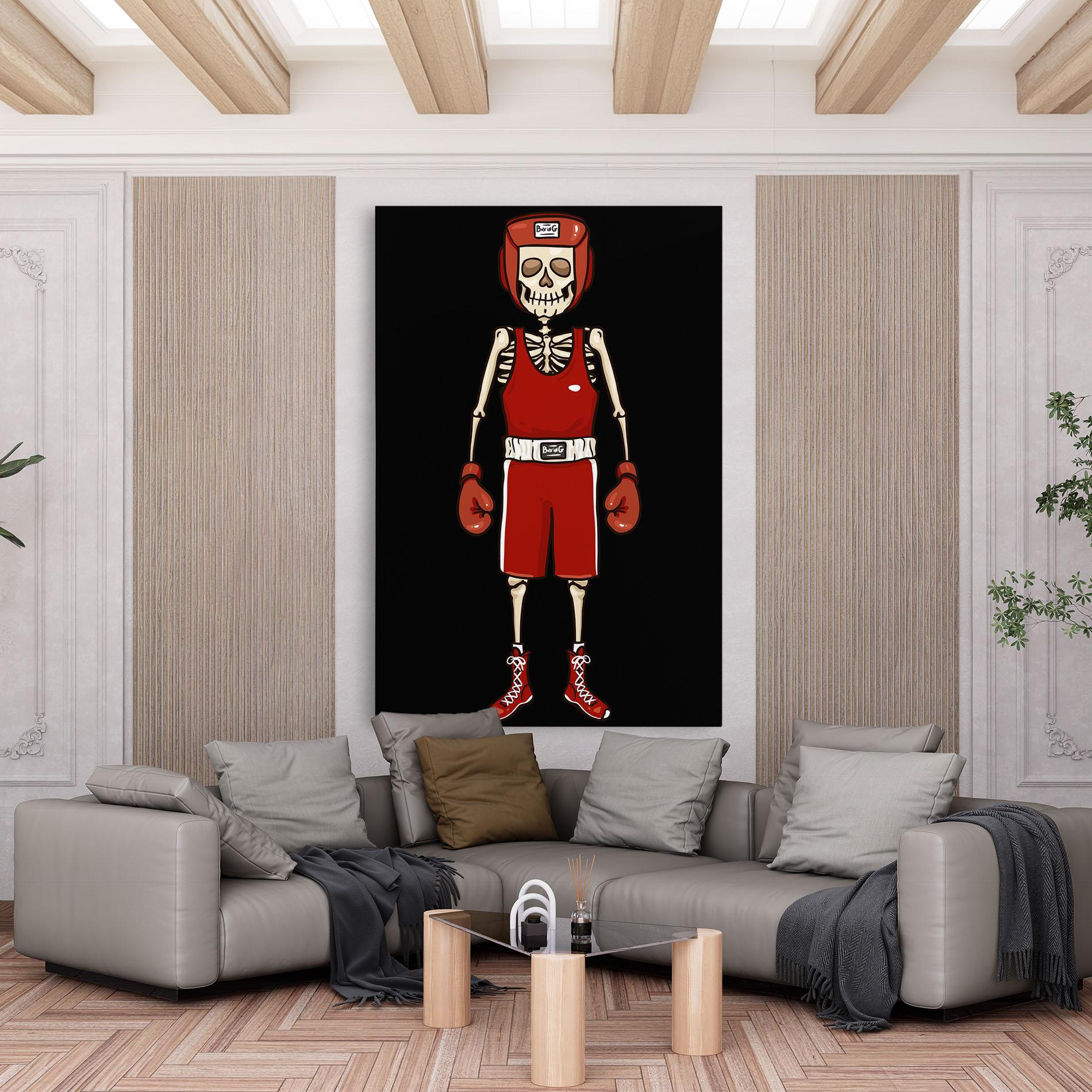 Tablou Canvas Bones Box mockup 6