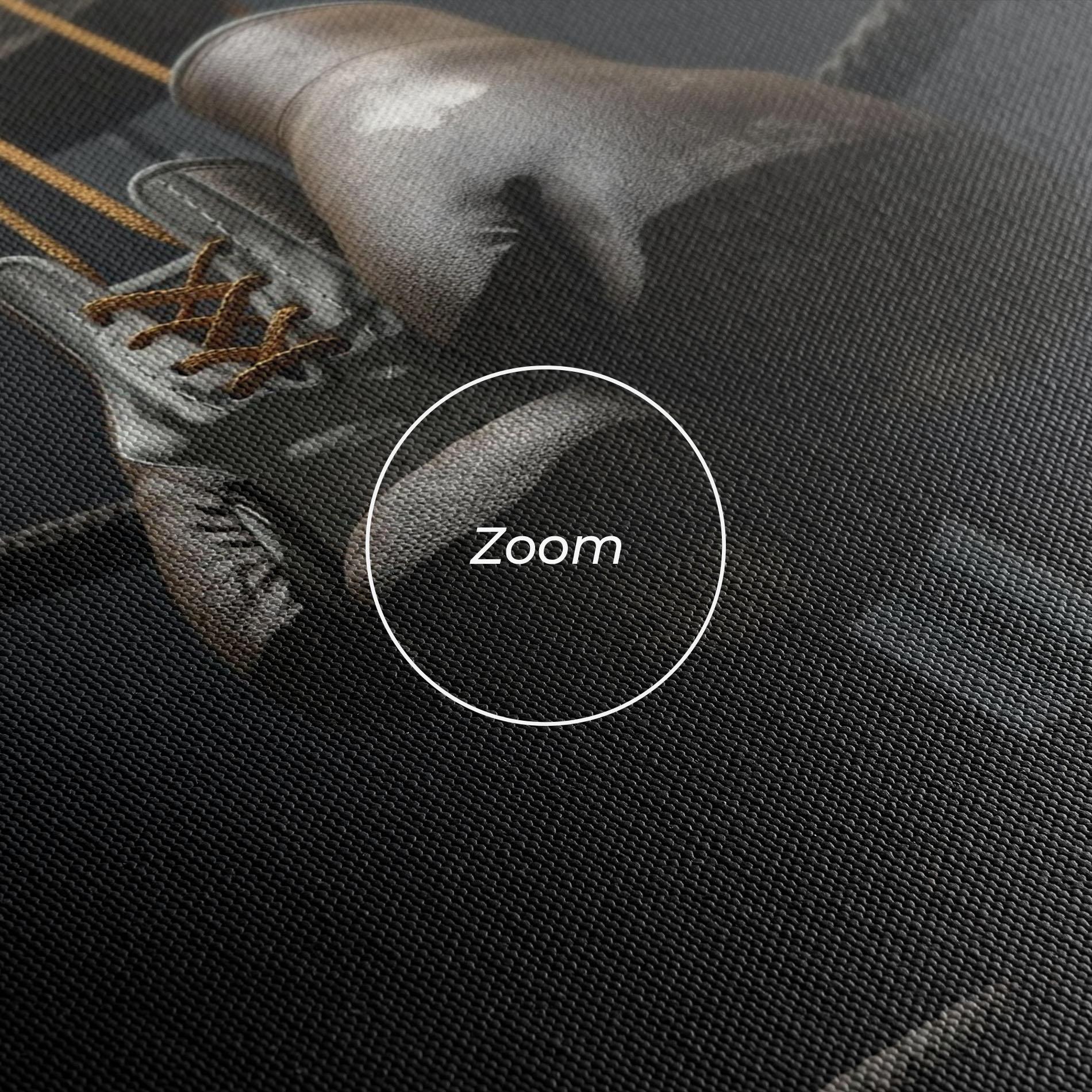 Tablou Canvas Black Boxing Glove mockup 3