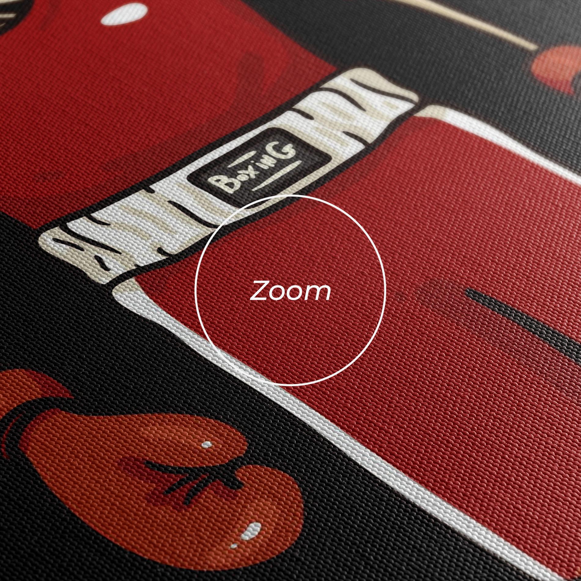 Tablou Canvas Bones Box mockup 3