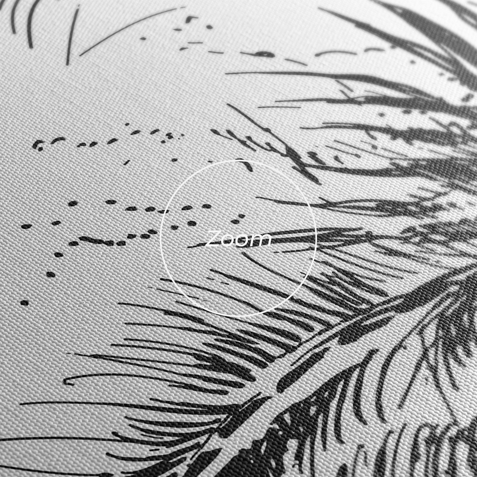 Tablou Canvas Grey Line Glove mockup 3