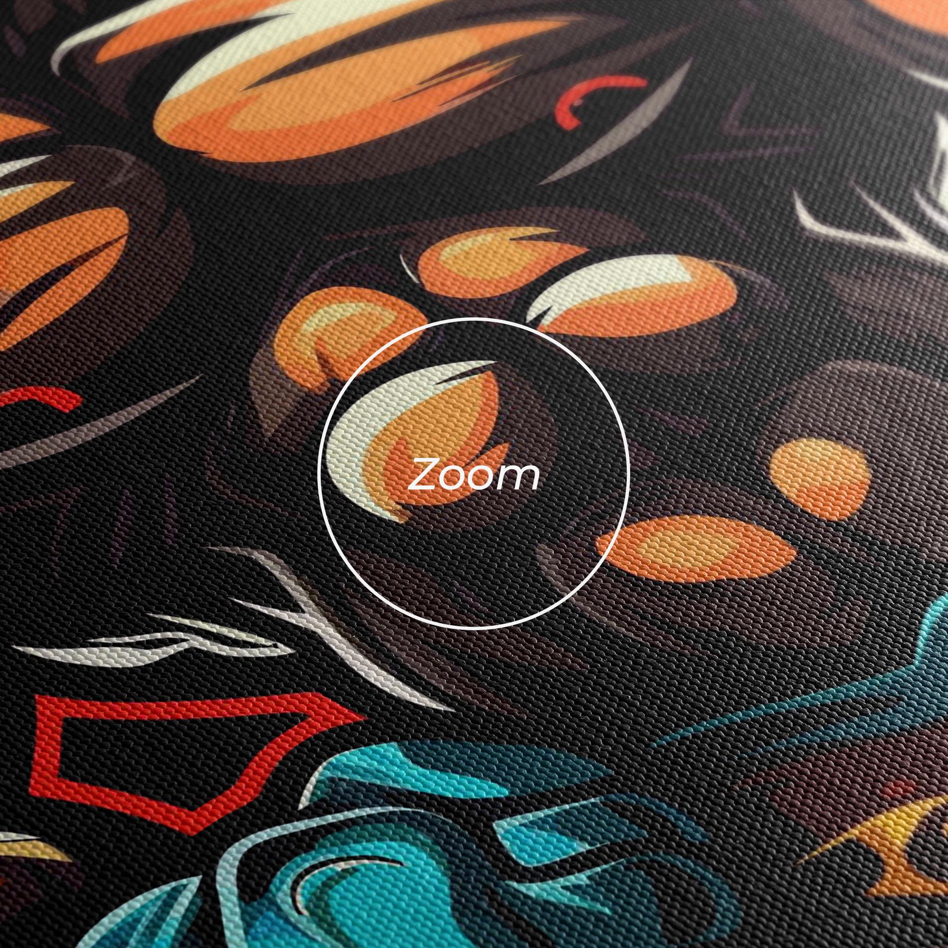 Tablou Canvas Light Blue Gloves mockup 3