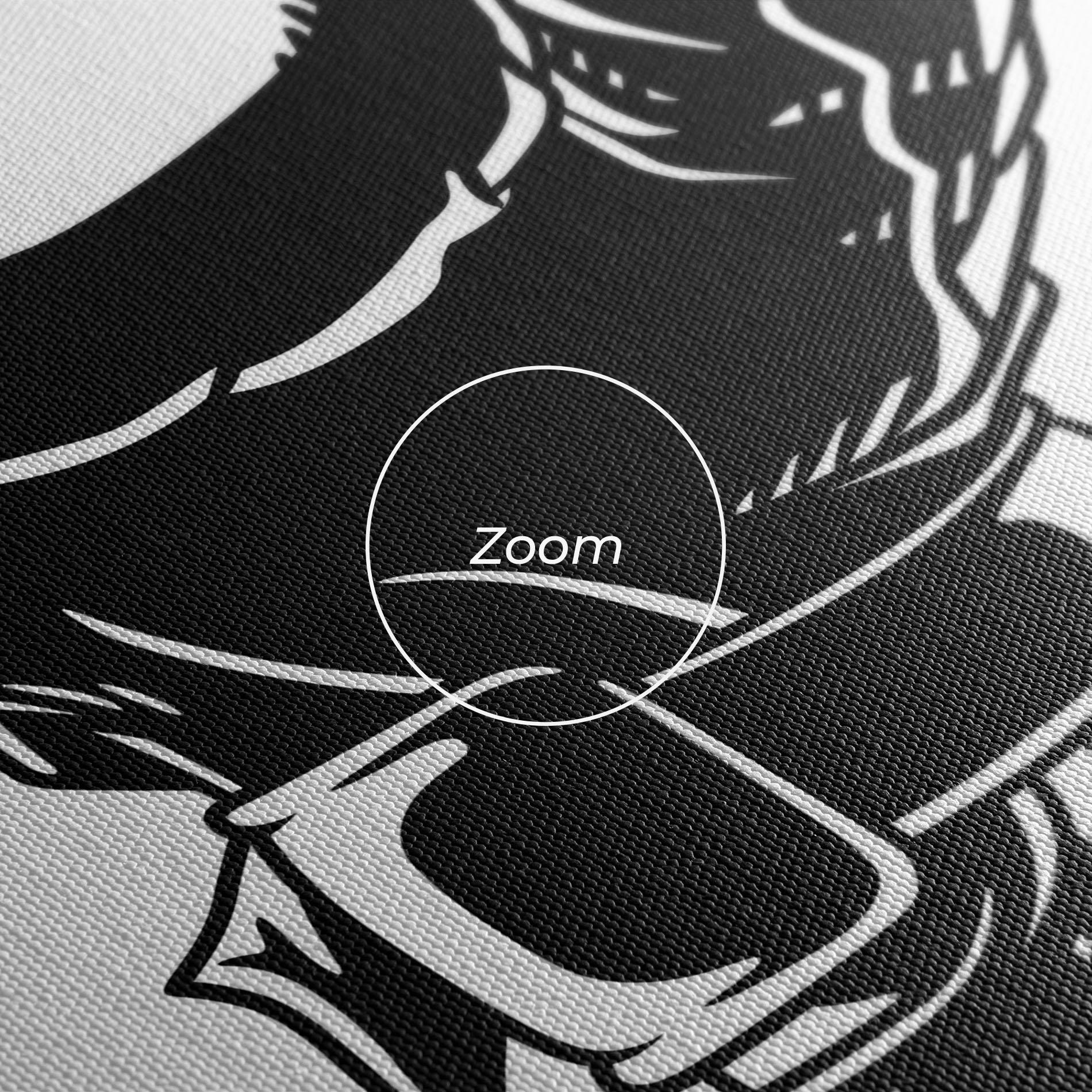 Tablou Canvas White Hand Boxing mockup 3