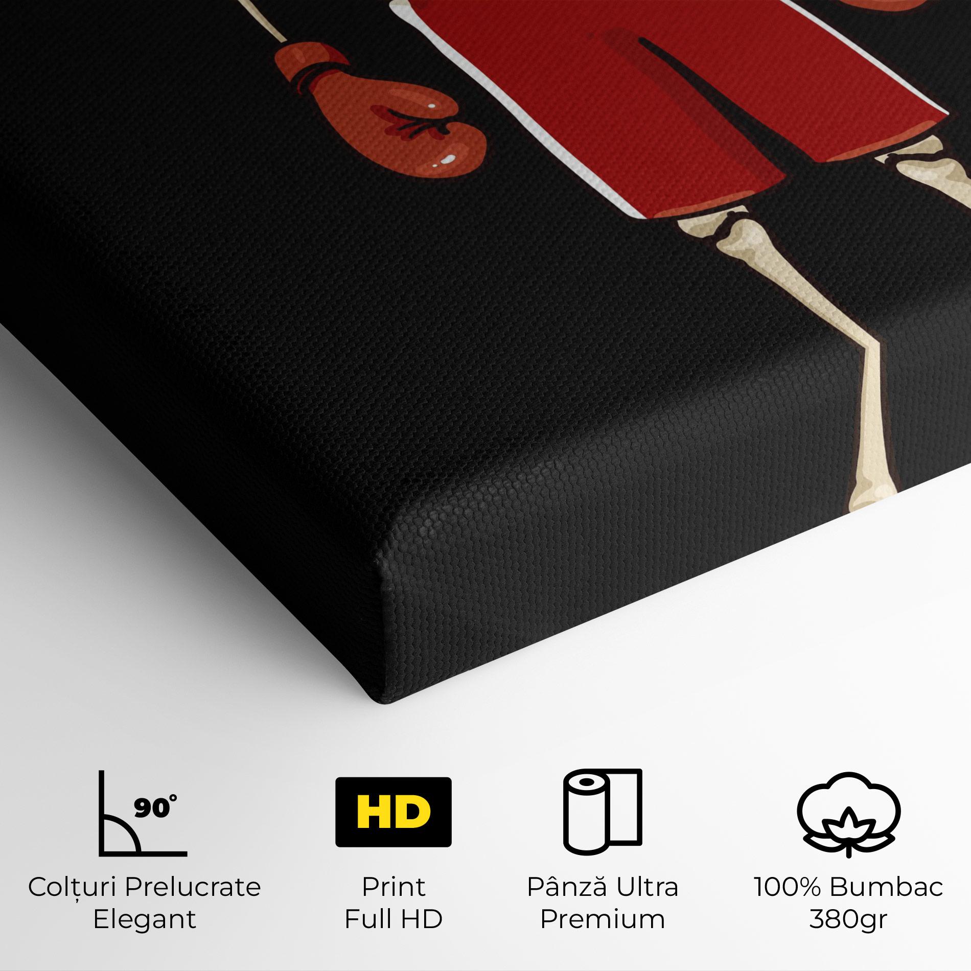 Tablou Canvas Bones Box mockup 4