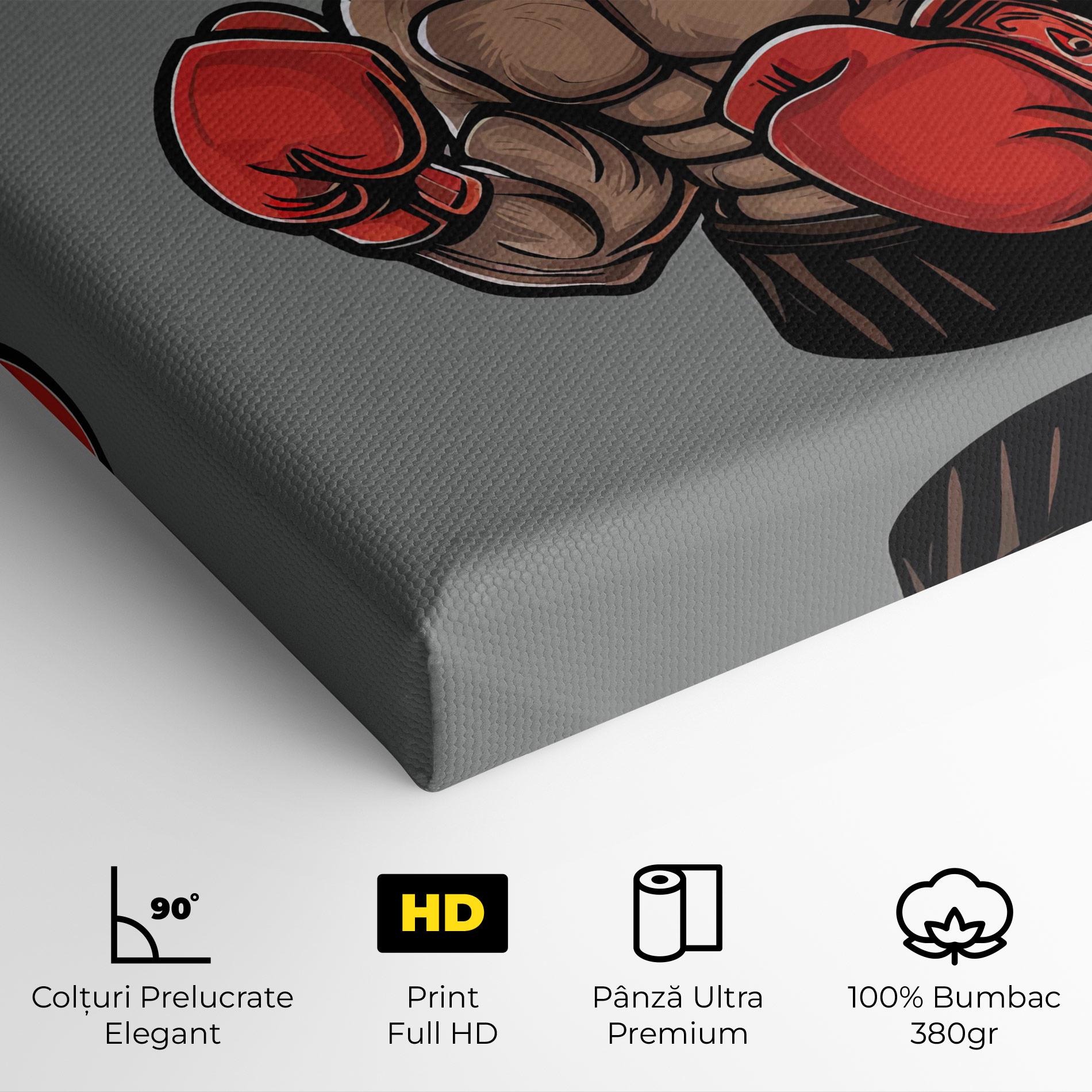 Tablou Canvas Boxer Dog mockup 4