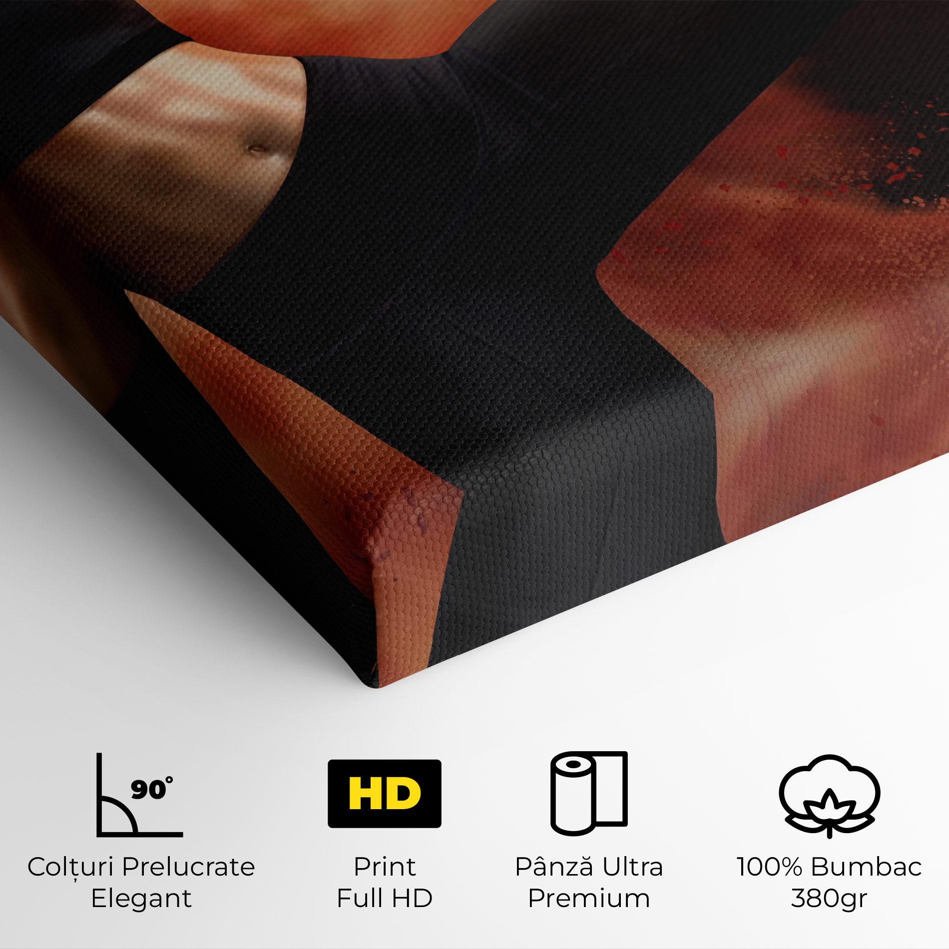 Tablou Canvas Woman Box mockup 4