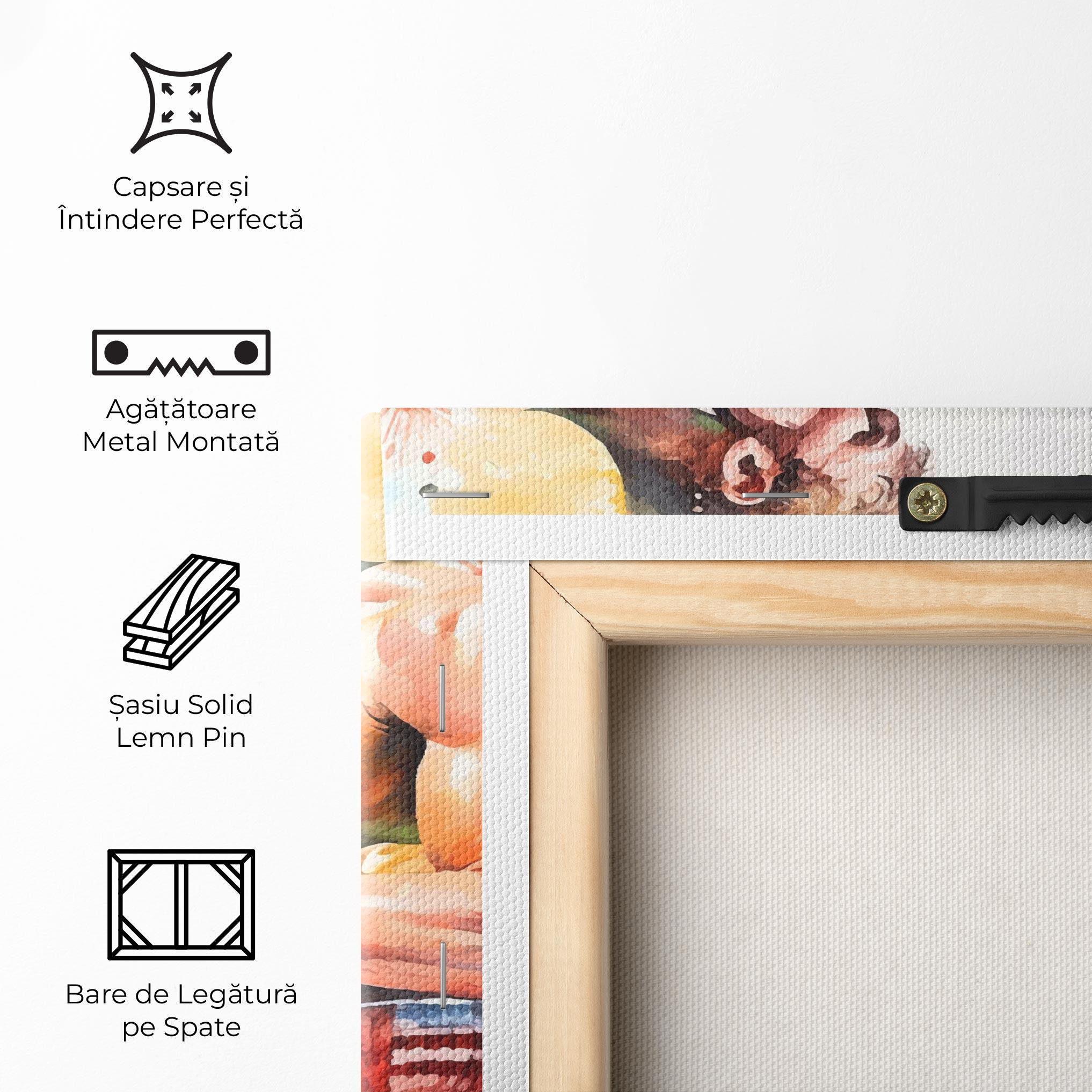 Tablou Canvas Boxing Match Art mockup 5