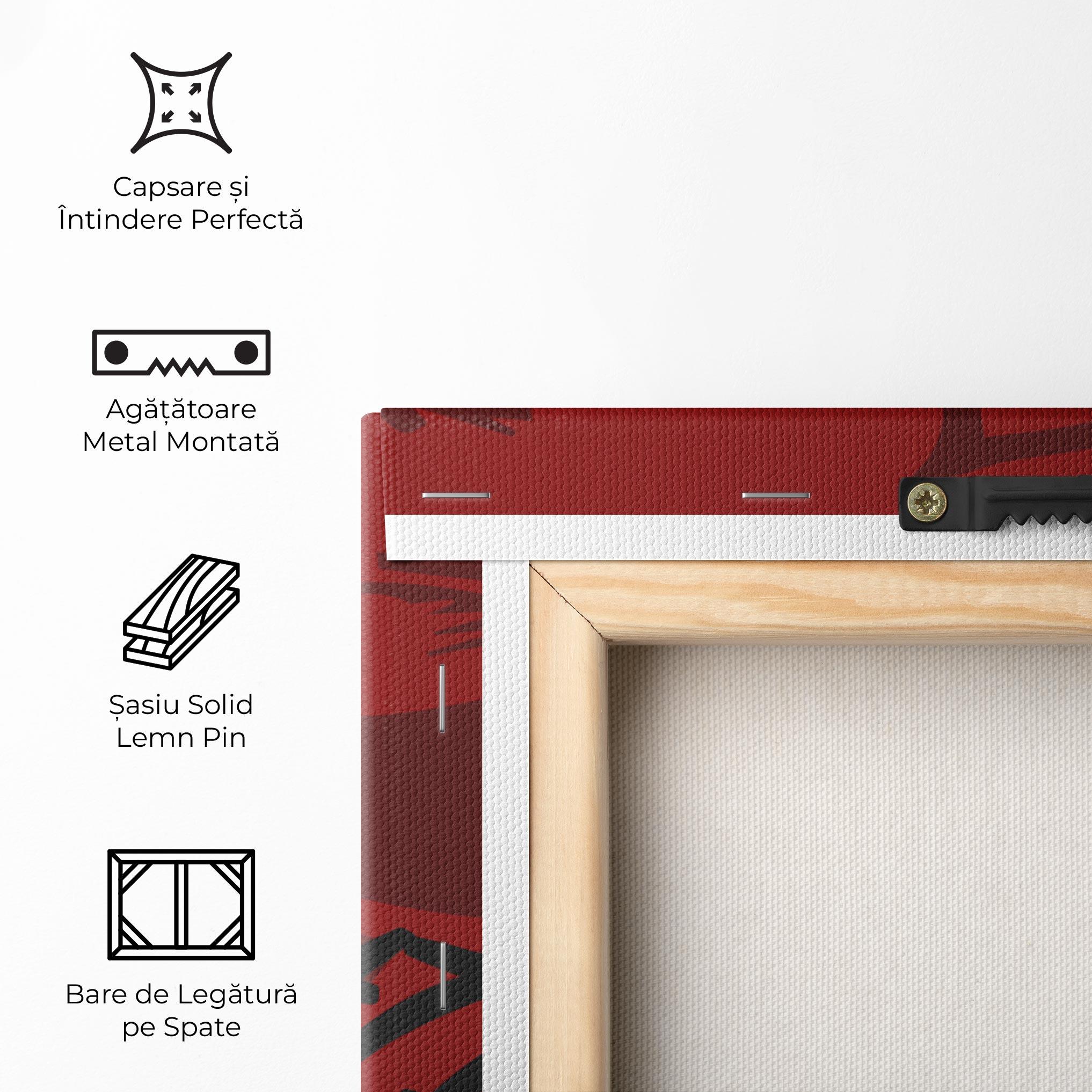 Tablou Canvas Keep Fighting mockup 5