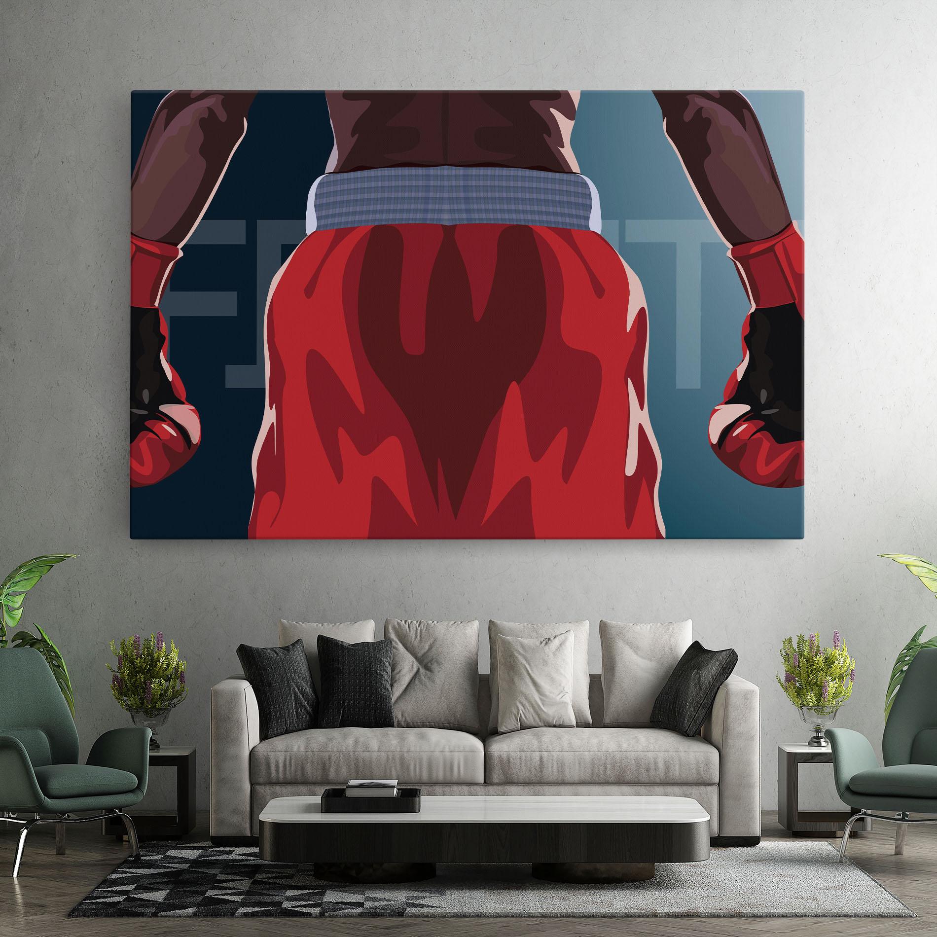 Tablou Canvas Fight Box mockup 7