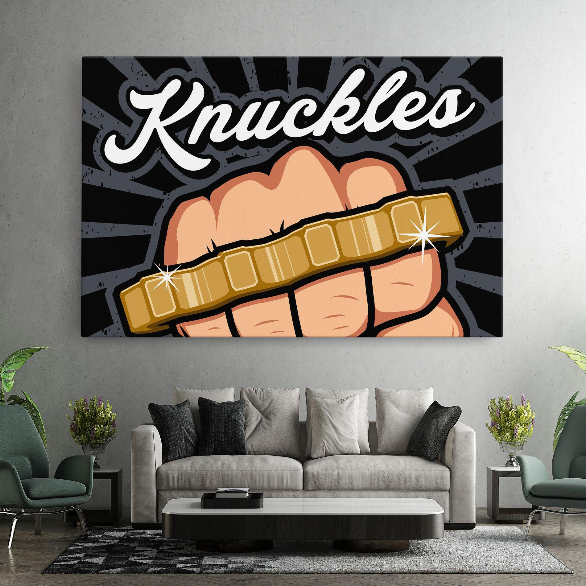 Tablou Canvas Knuckles mockup 7