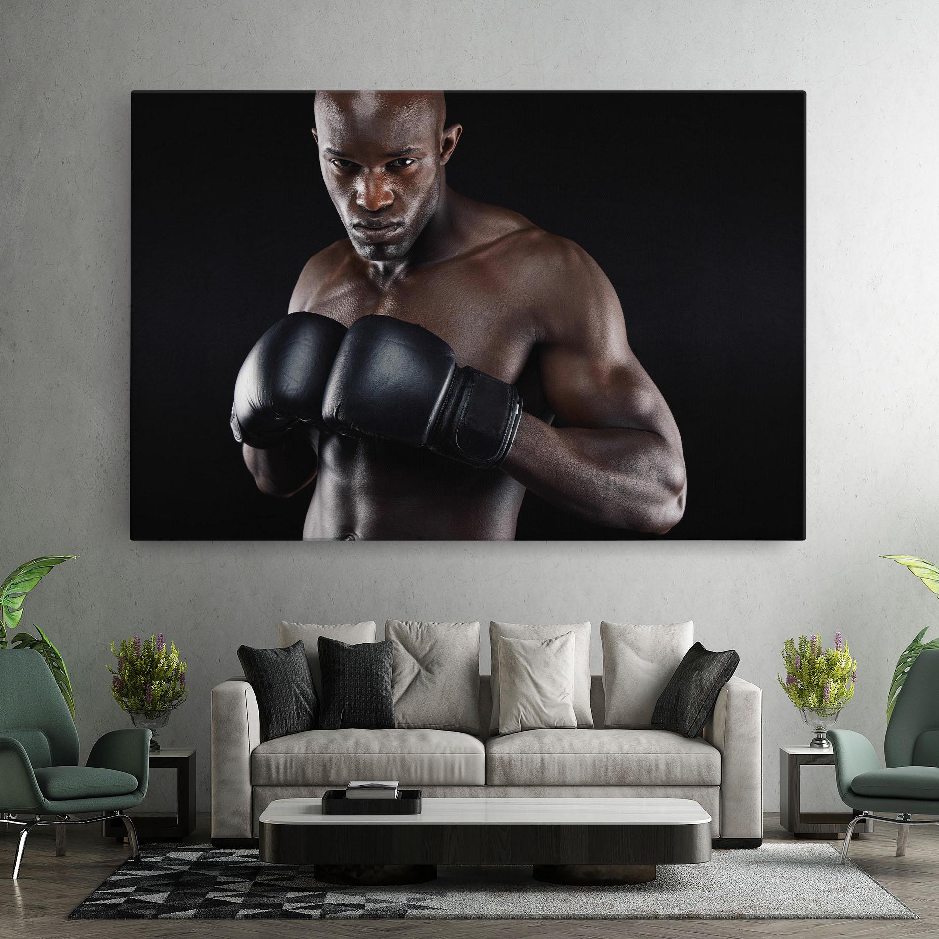 Tablou Canvas Powerful Fighter mockup 7