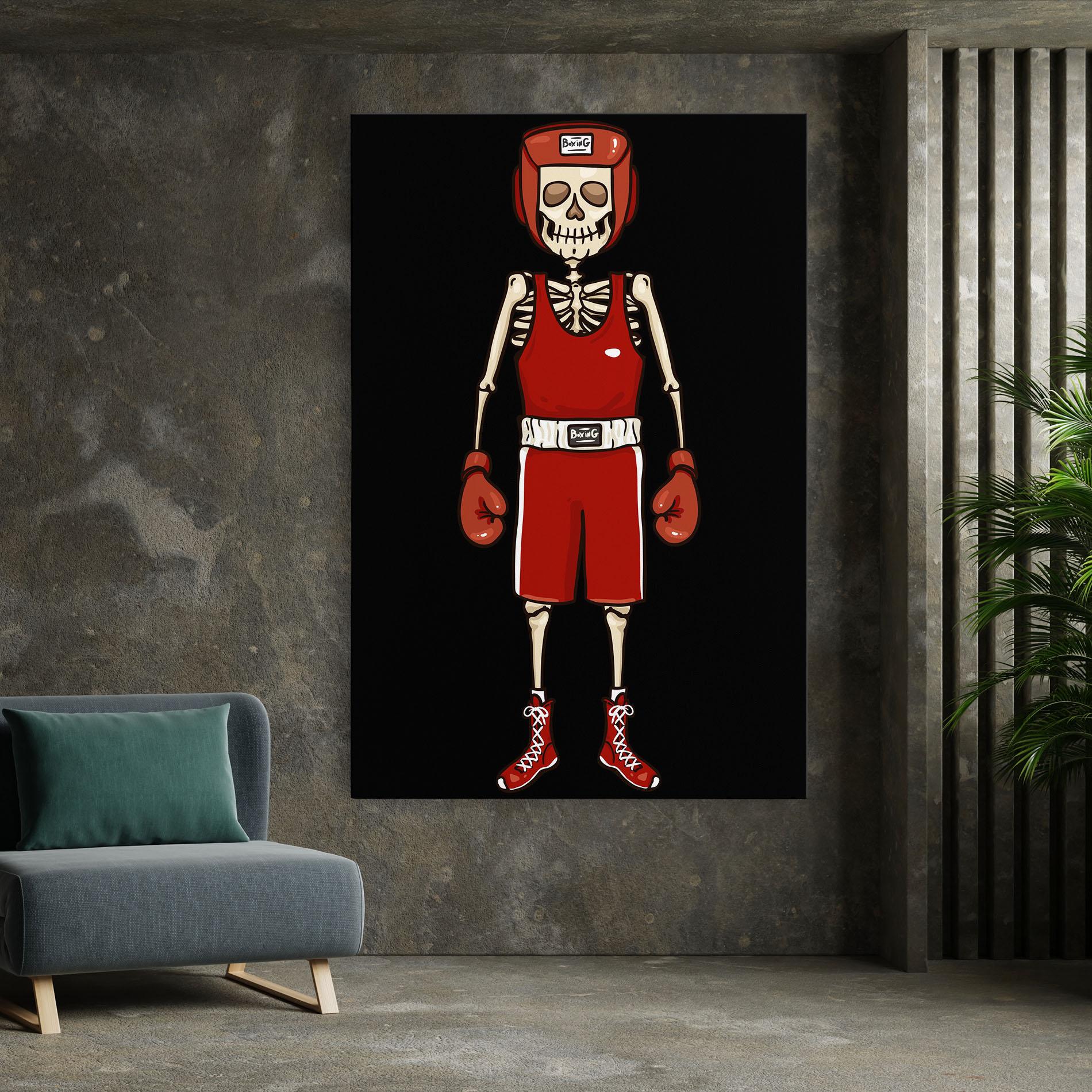 Tablou Canvas Bones Box mockup 7