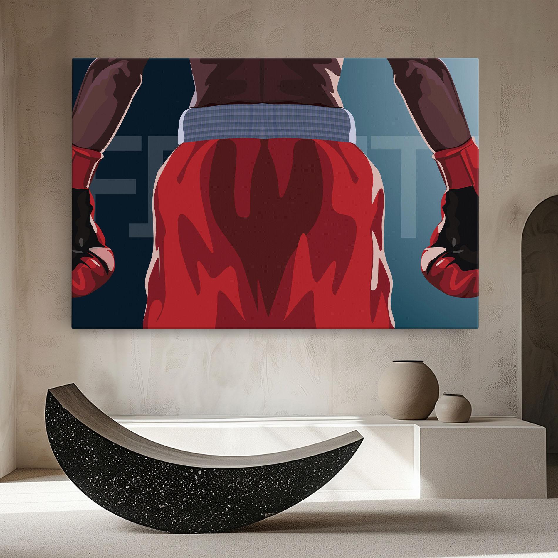 Tablou Canvas Fight Box mockup 8