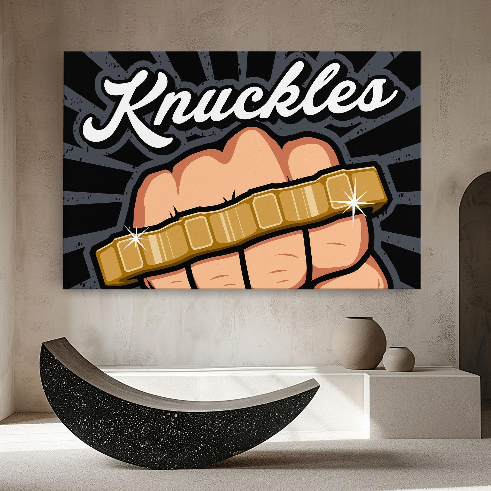 Tablou Canvas Knuckles mockup 8