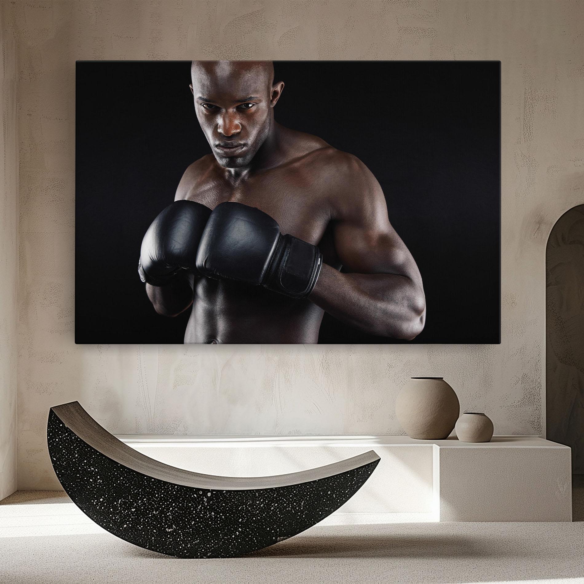 Tablou Canvas Powerful Fighter mockup 8