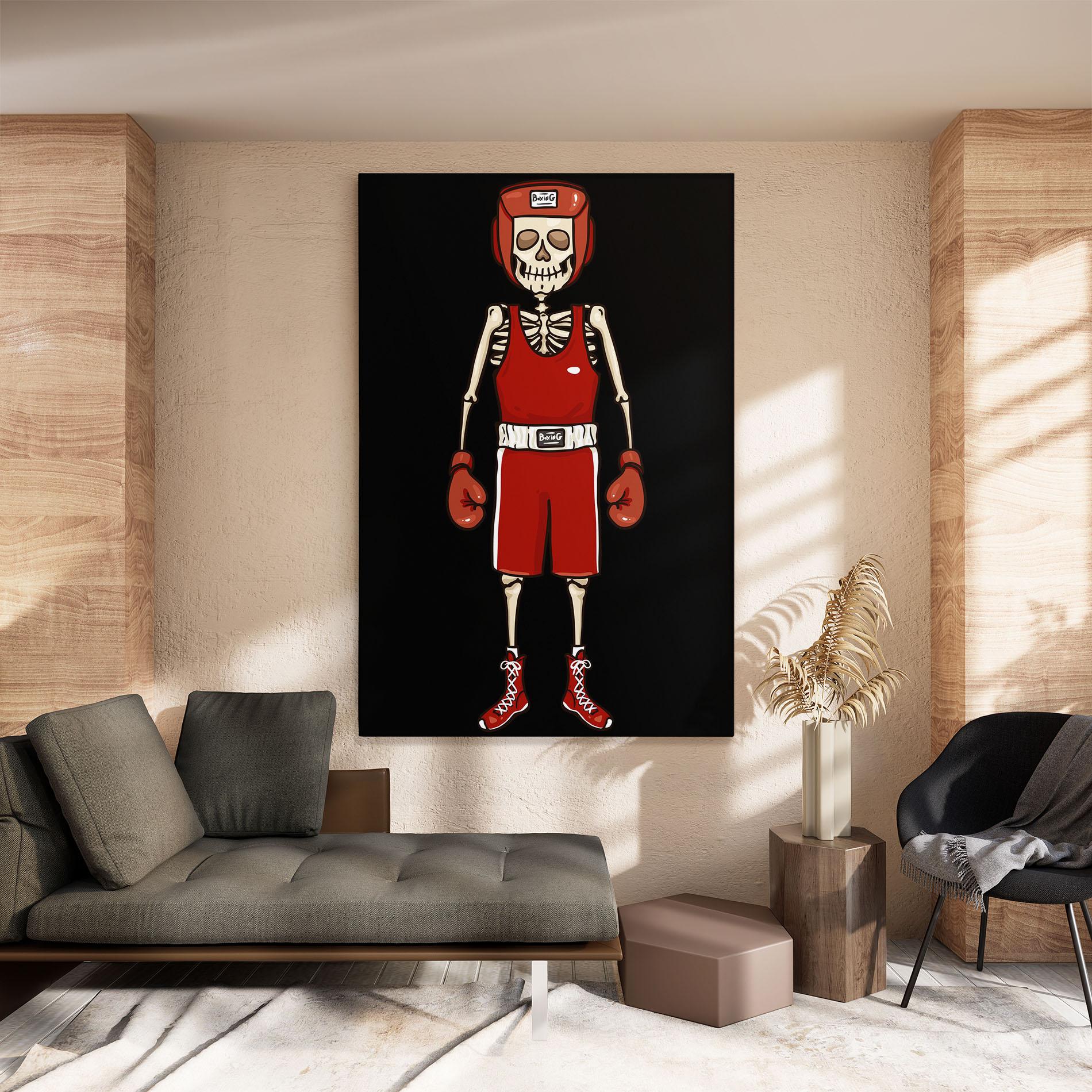 Tablou Canvas Bones Box mockup 8