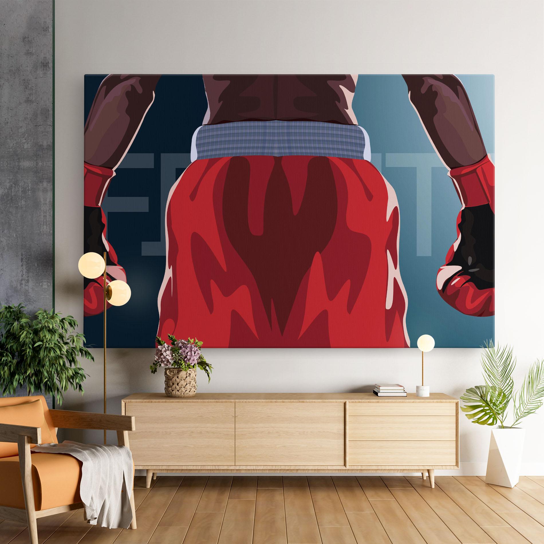 Tablou Canvas Fight Box mockup 9