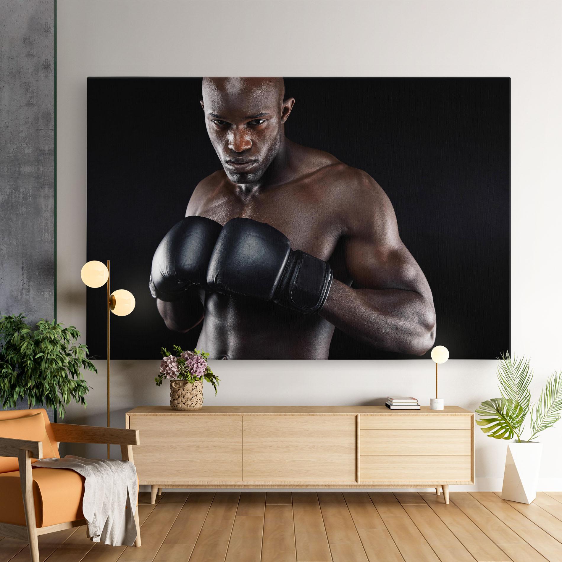 Tablou Canvas Powerful Fighter mockup 9