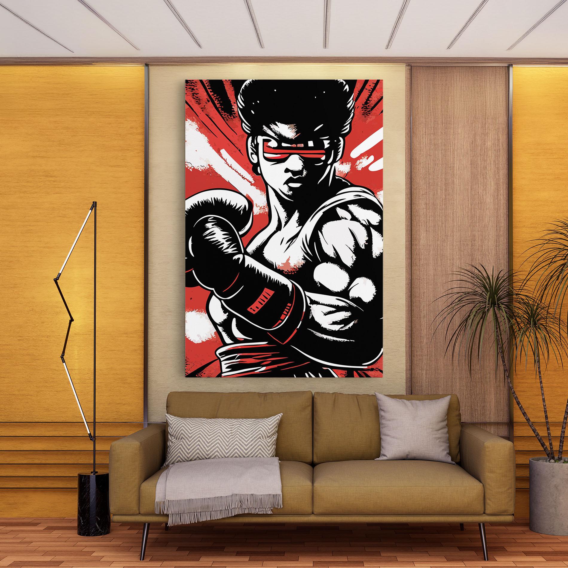 Tablou Canvas Video Game Box mockup 9