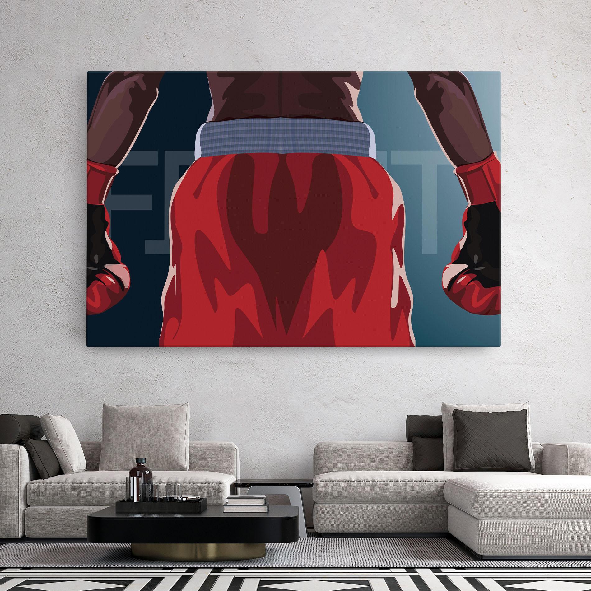 Tablou Canvas Fight Box mockup 2