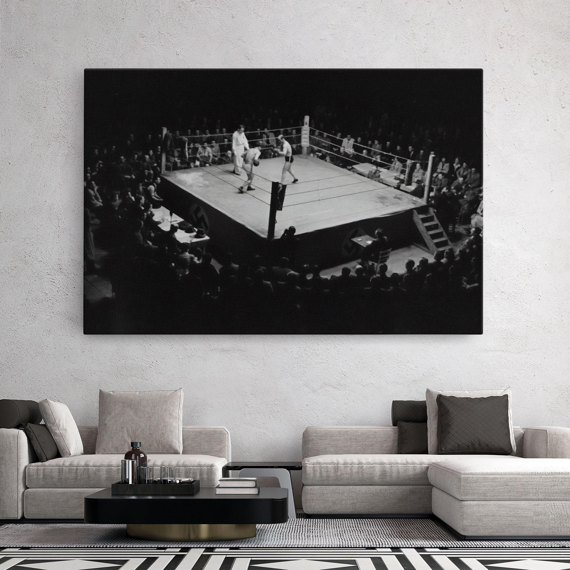 Tablou Canvas Grey Ring mockup 2