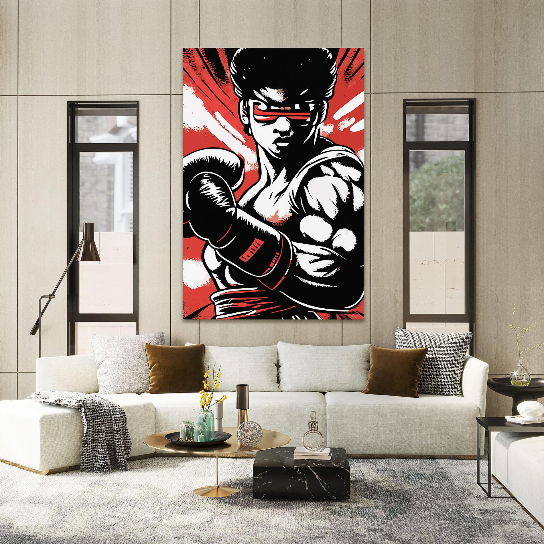 Tablou Canvas Video Game Box mockup 2