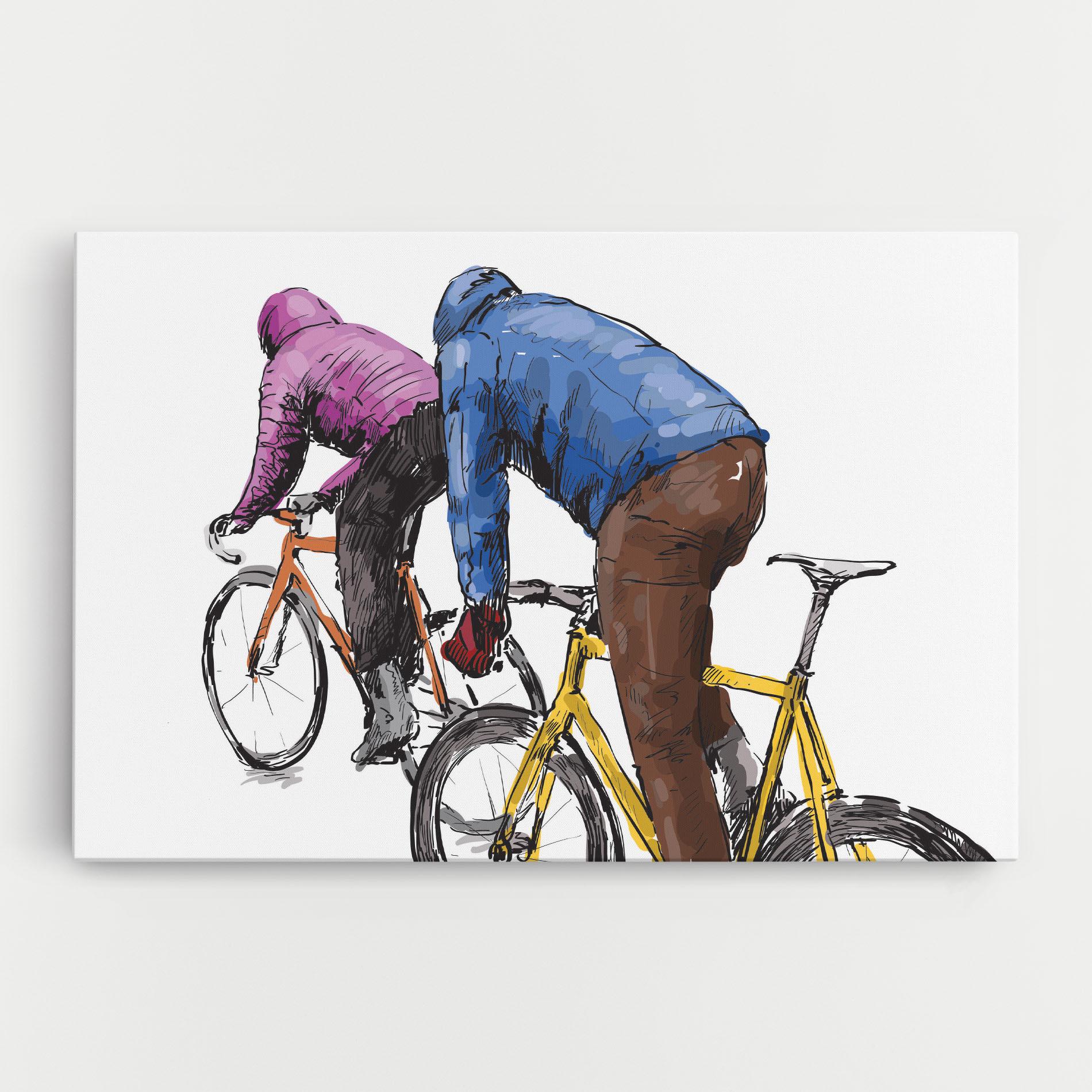 Tablou Canvas Bike Trip mockup 0