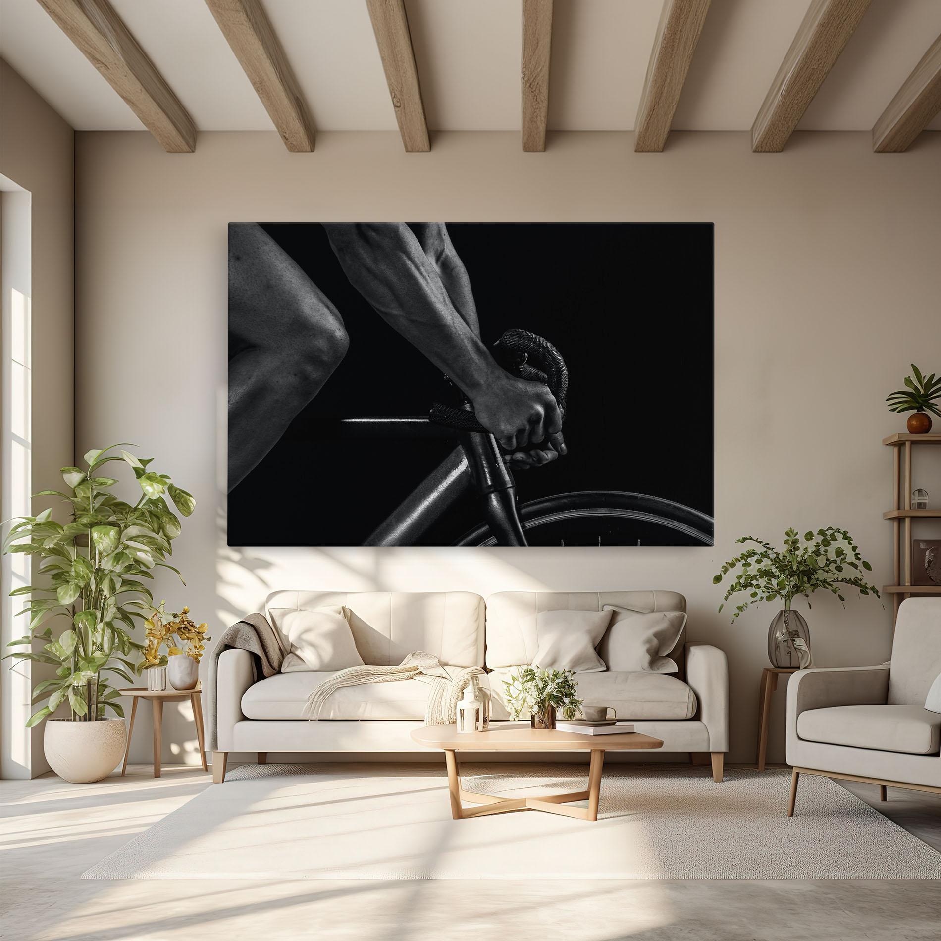 Tablou Canvas Bike Burst mockup 6