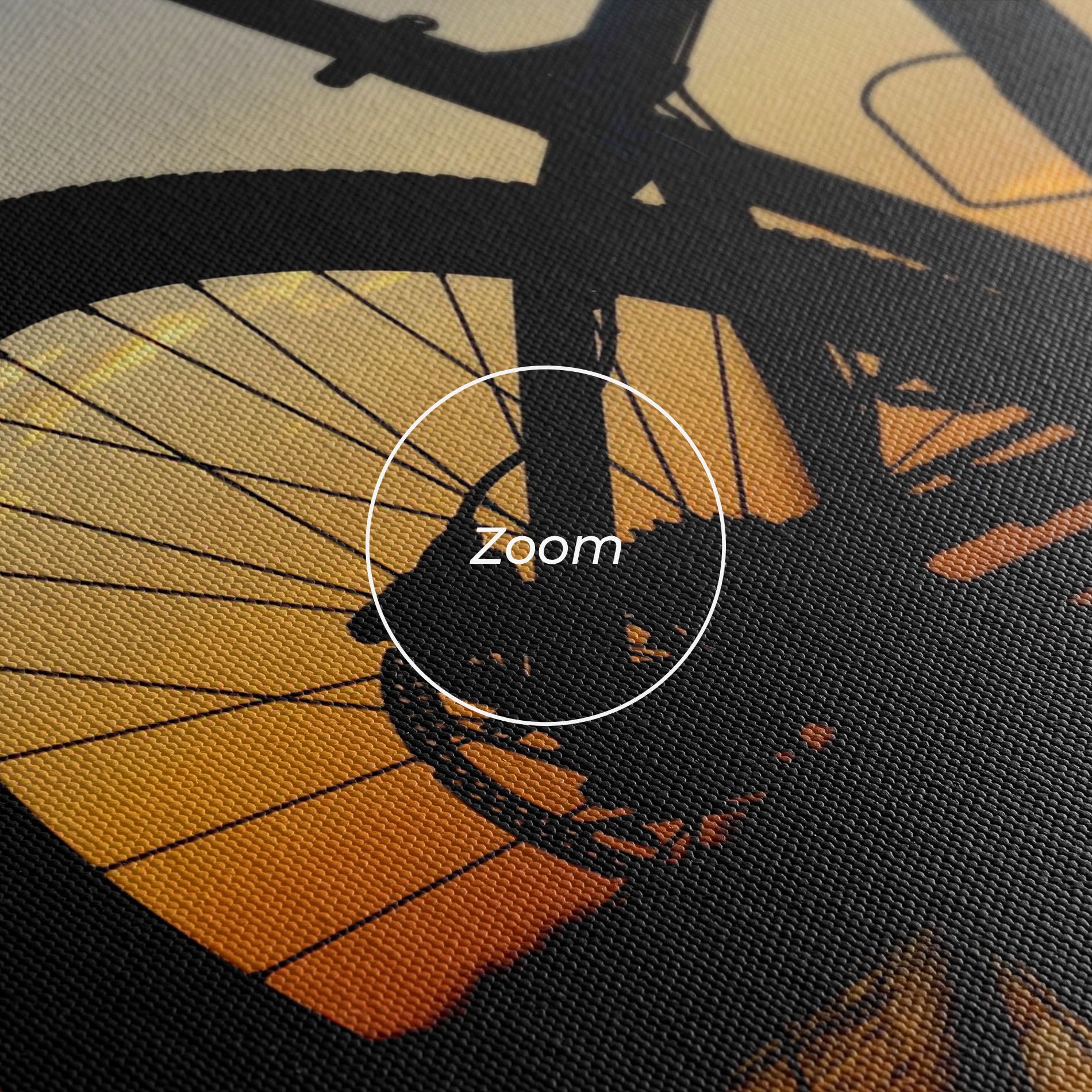 Beach Bike Silhouette mockup 3