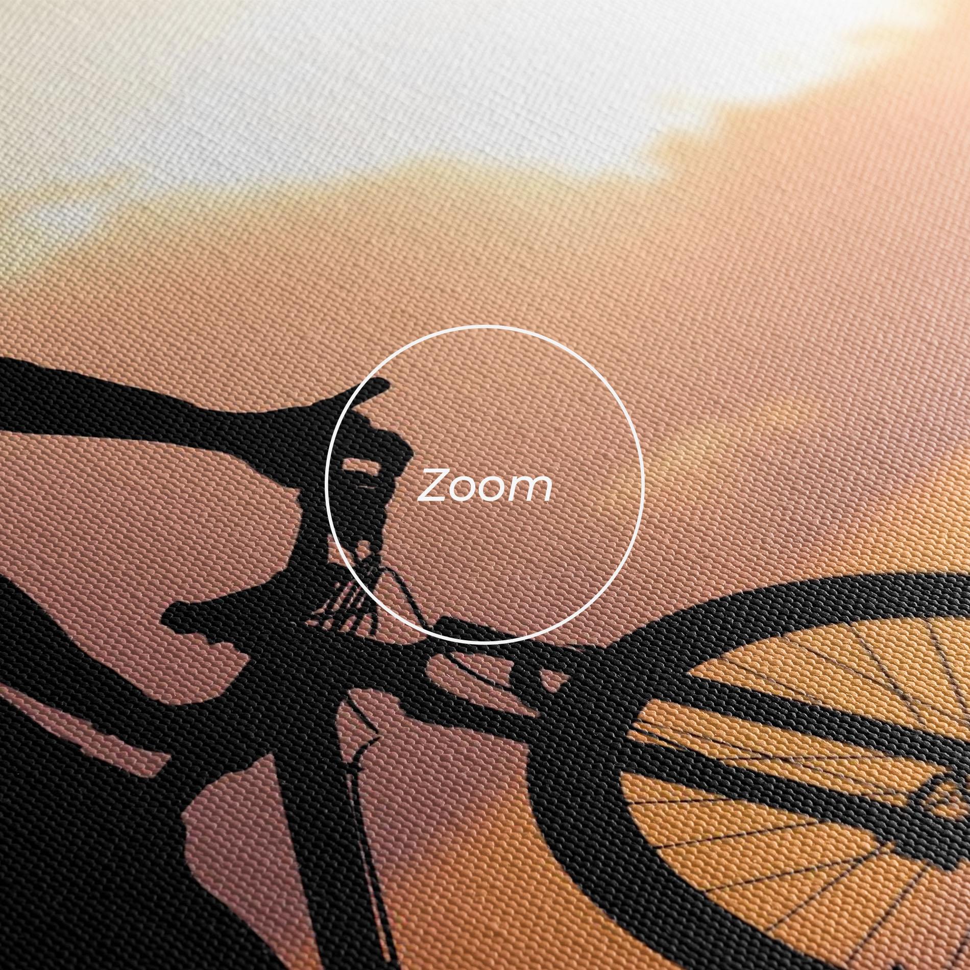 Tablou Canvas Bike Travel Concept mockup 3