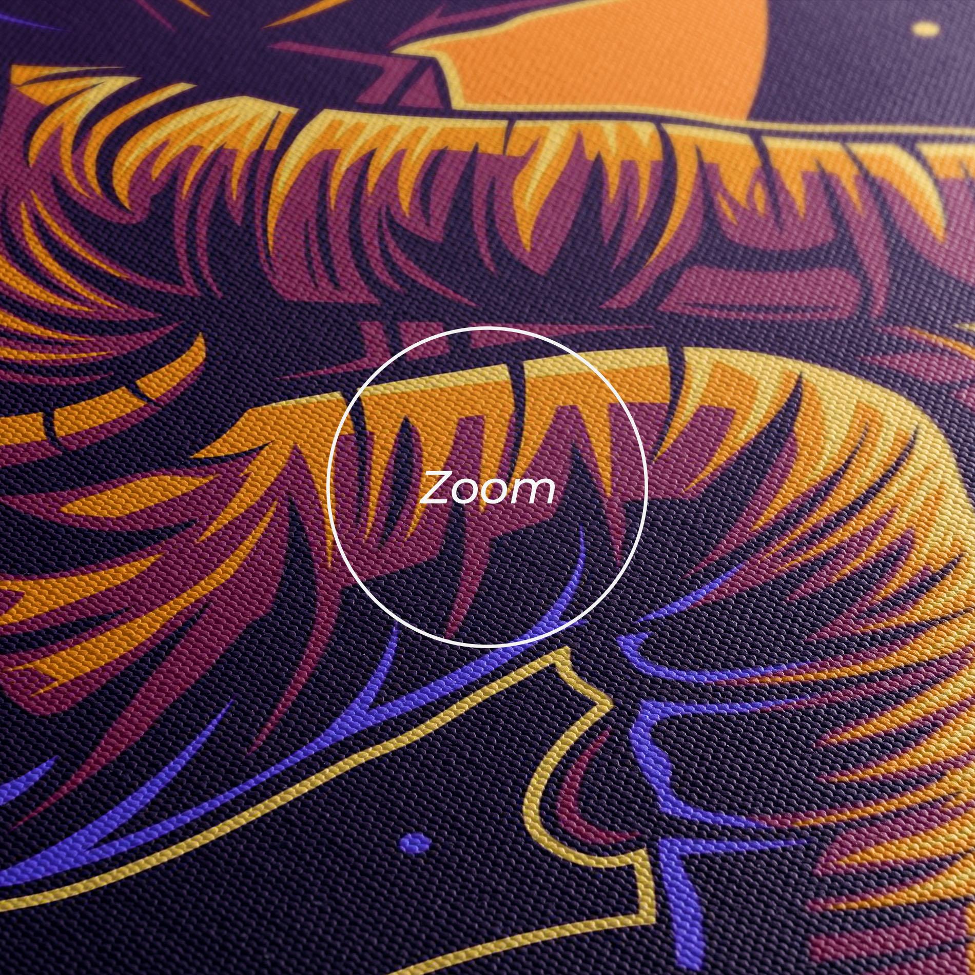 Tablou Canvas Moon Bike mockup 3