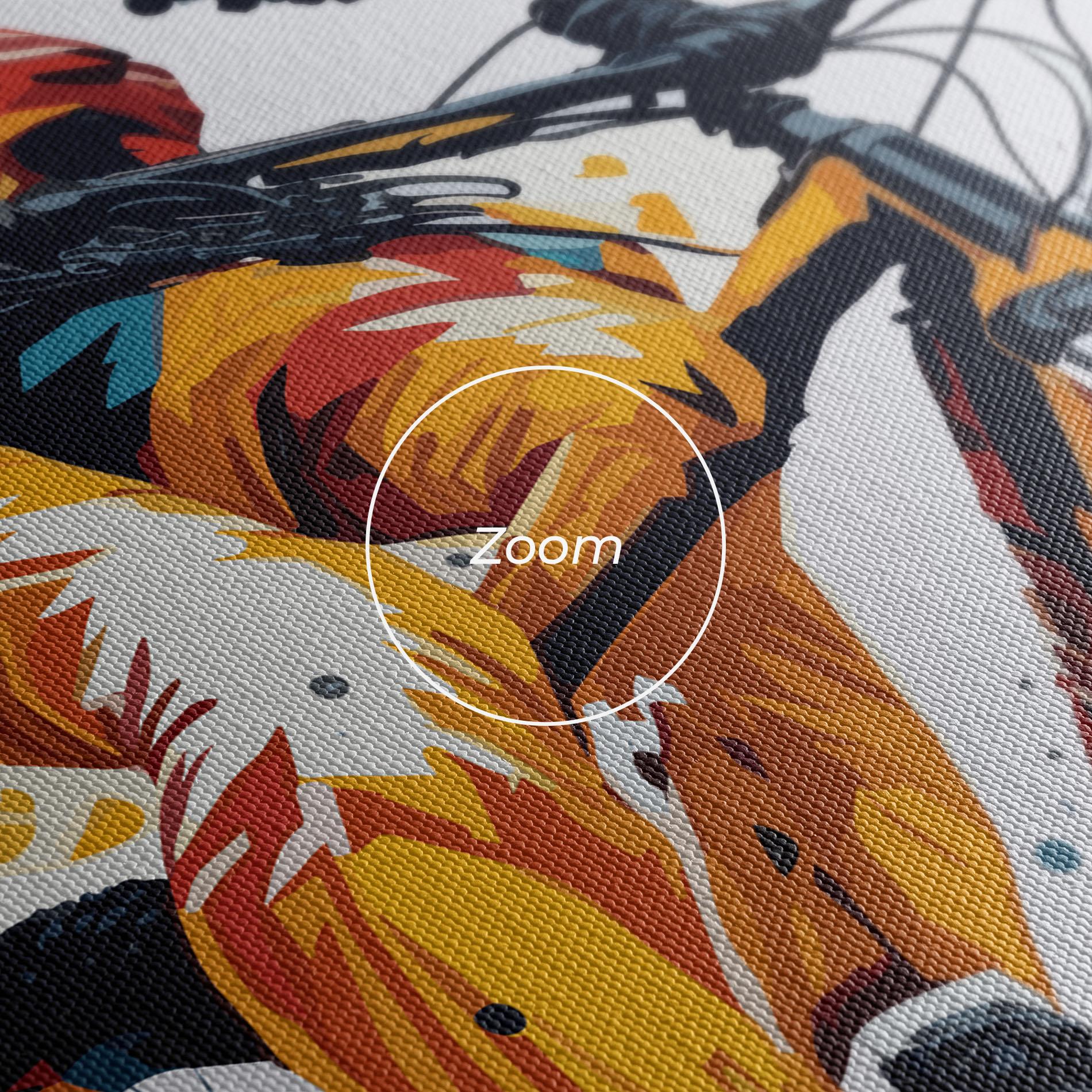 Tablou Canvas Yellow Bike Art mockup 3